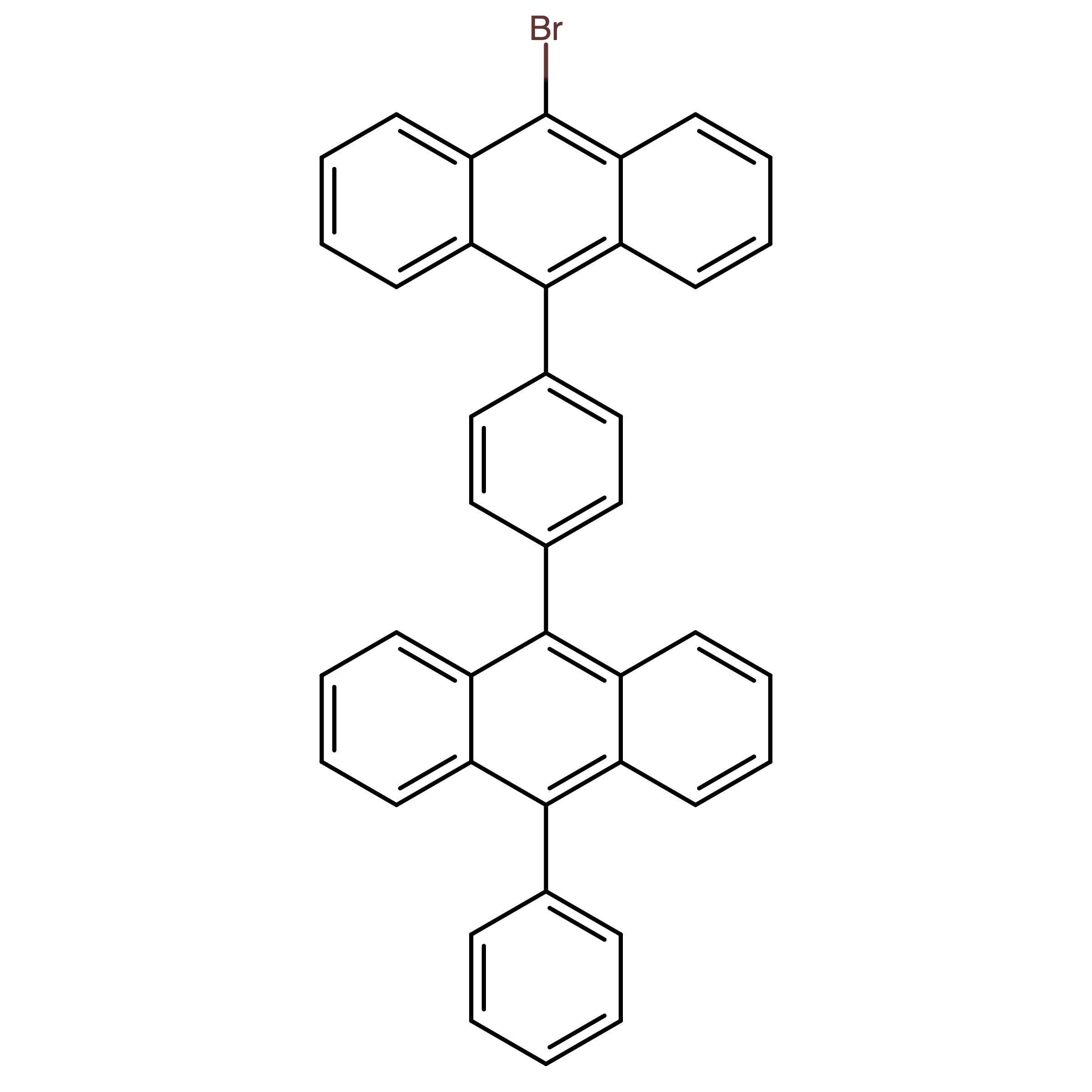 CAS RN 866609-90-7 | 9-Bromo-10-[4-(10-phenylanthracen-9-yl)phenyl]anthracene