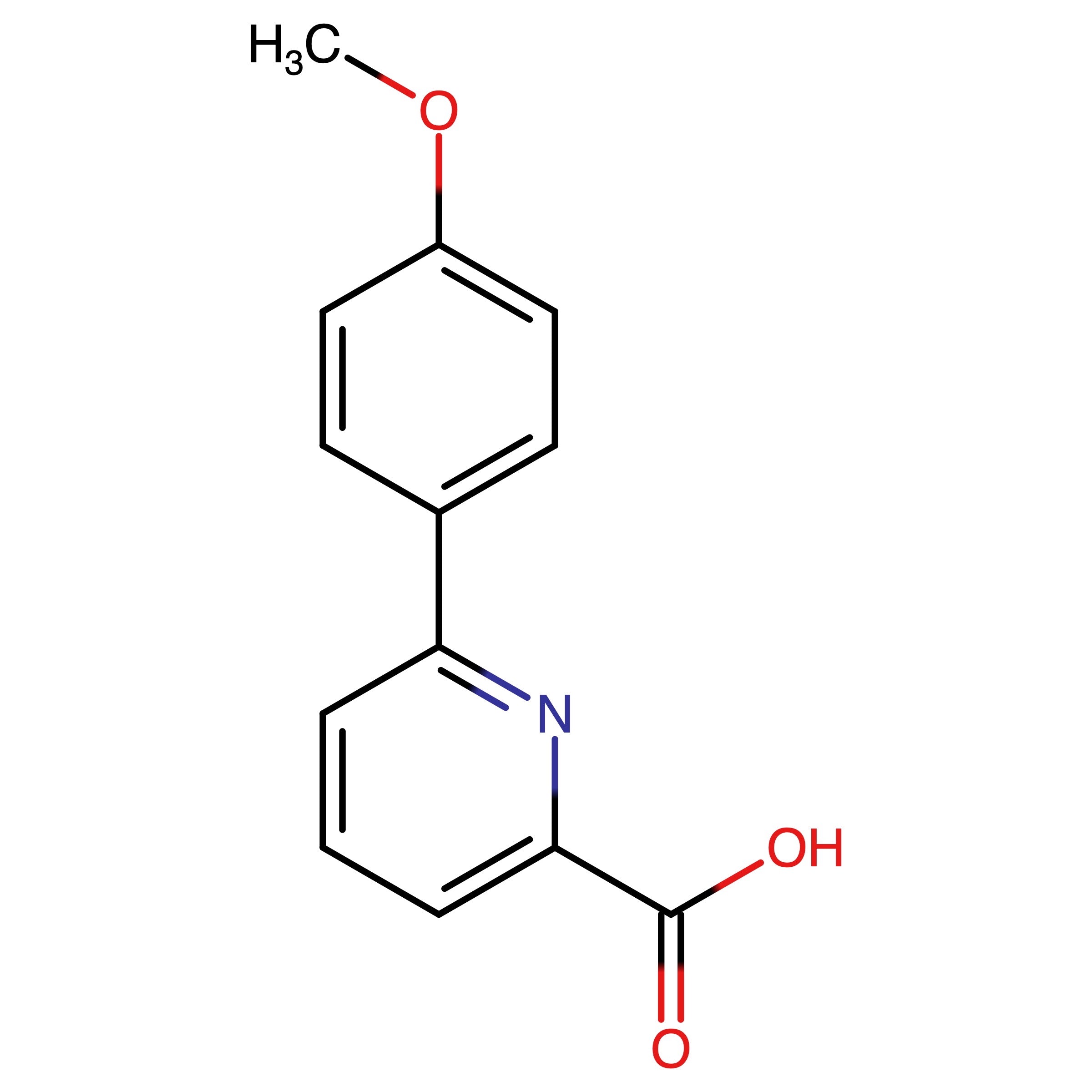 CAS RN 86696-70-0 | 6-(4-Methoxyphenyl)picolinic acid | MFCD06410068