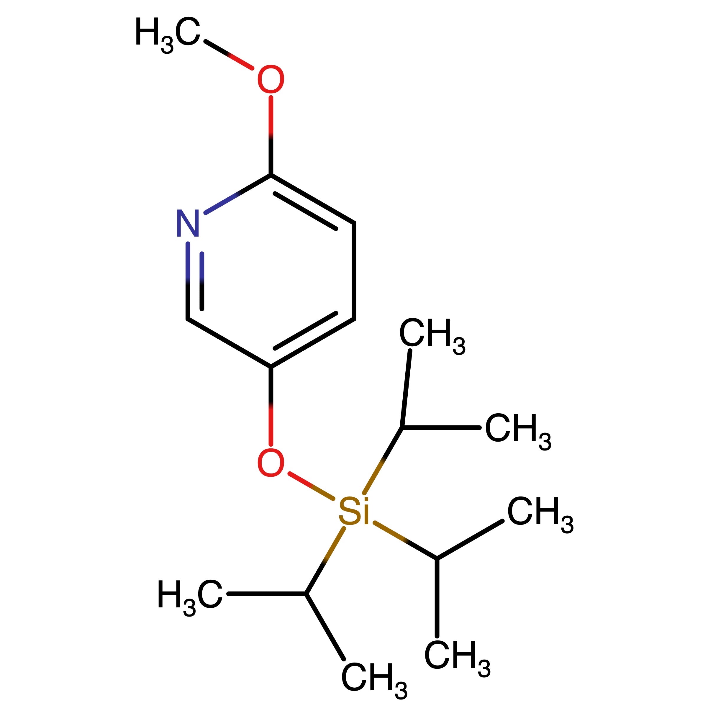 CAS RN 867267-29-6 | 2-Methoxy-5-((triisopropylsilyl)oxy)pyridine
