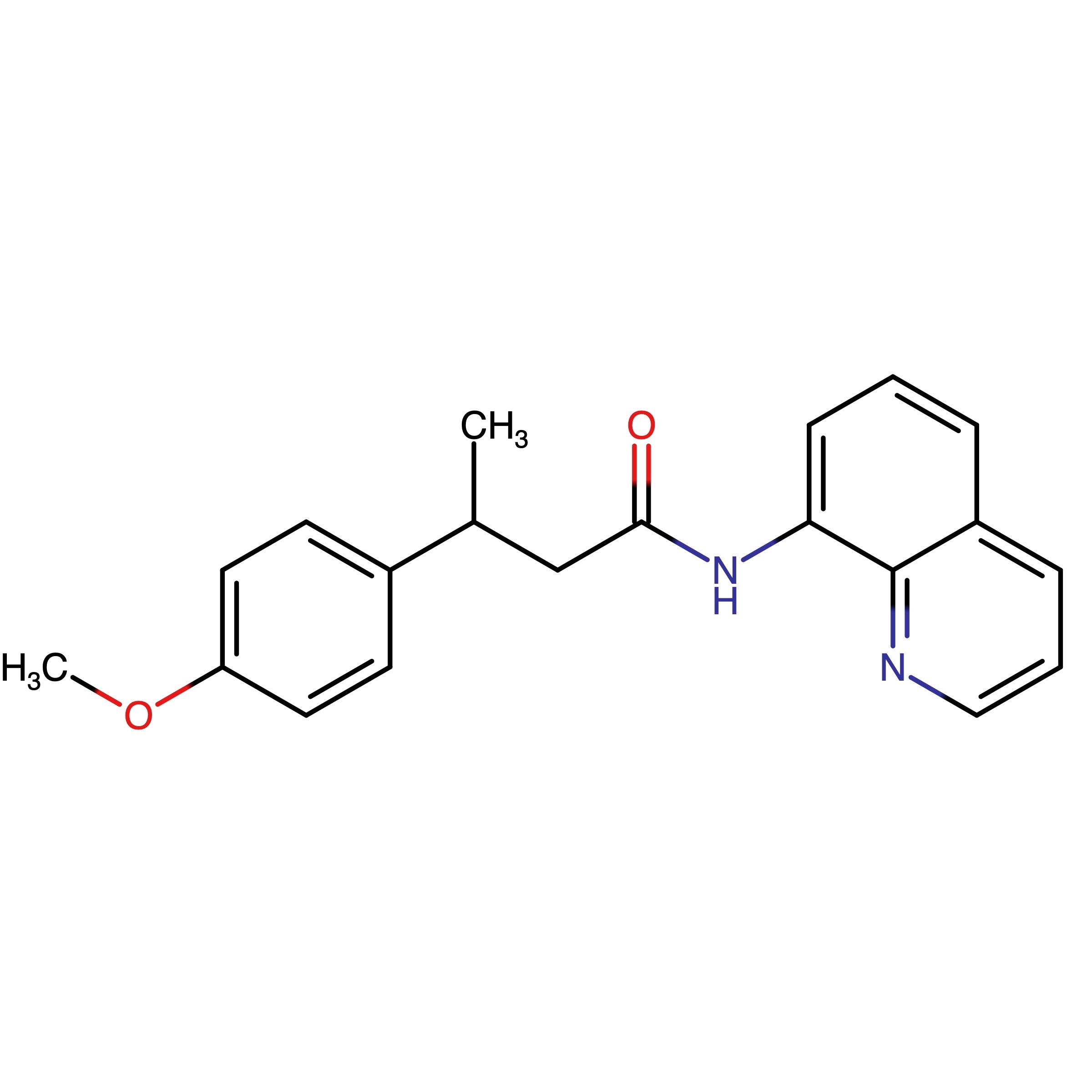 CAS RN 867347-51-1 | 3-(4-Methoxyphenyl)-N-(quinolin-8-yl)butanamide