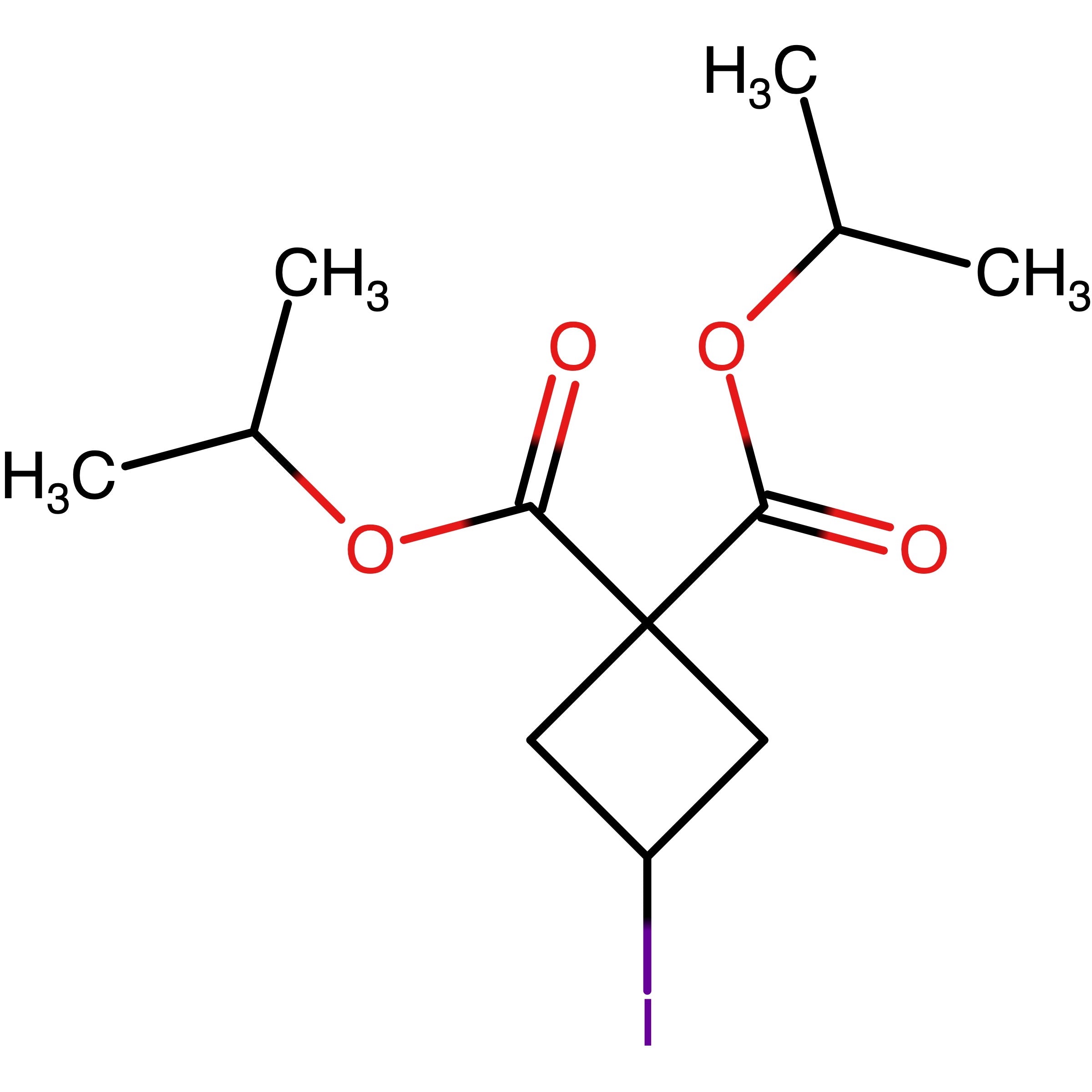 CAS RN 869109-31-9 | Di(propan-2-yl) 3-iodocyclobutane-1,1-dicarboxylate | MFCD11869277