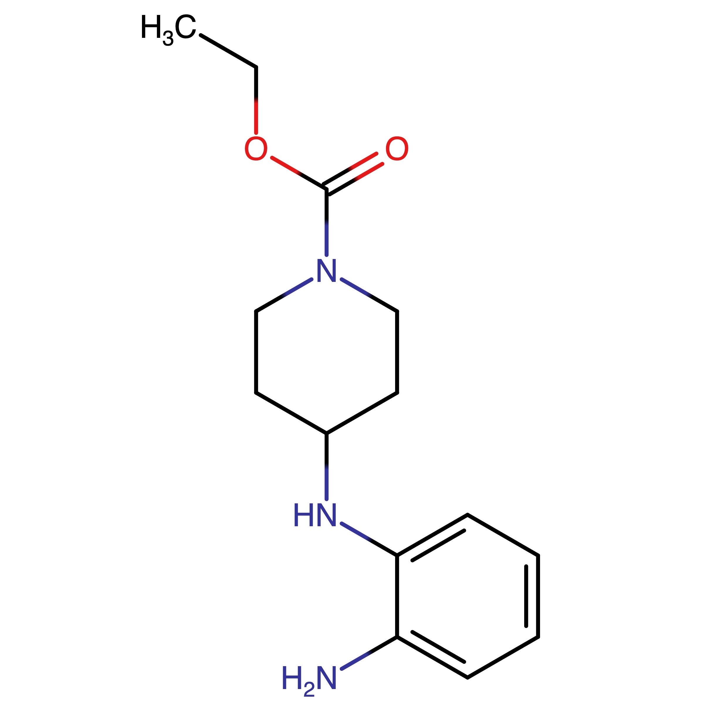 CAS RN 87120-77-2 | 1-Ethoxycarbonyl-4-(2-aminophenyl)aminopiperidine