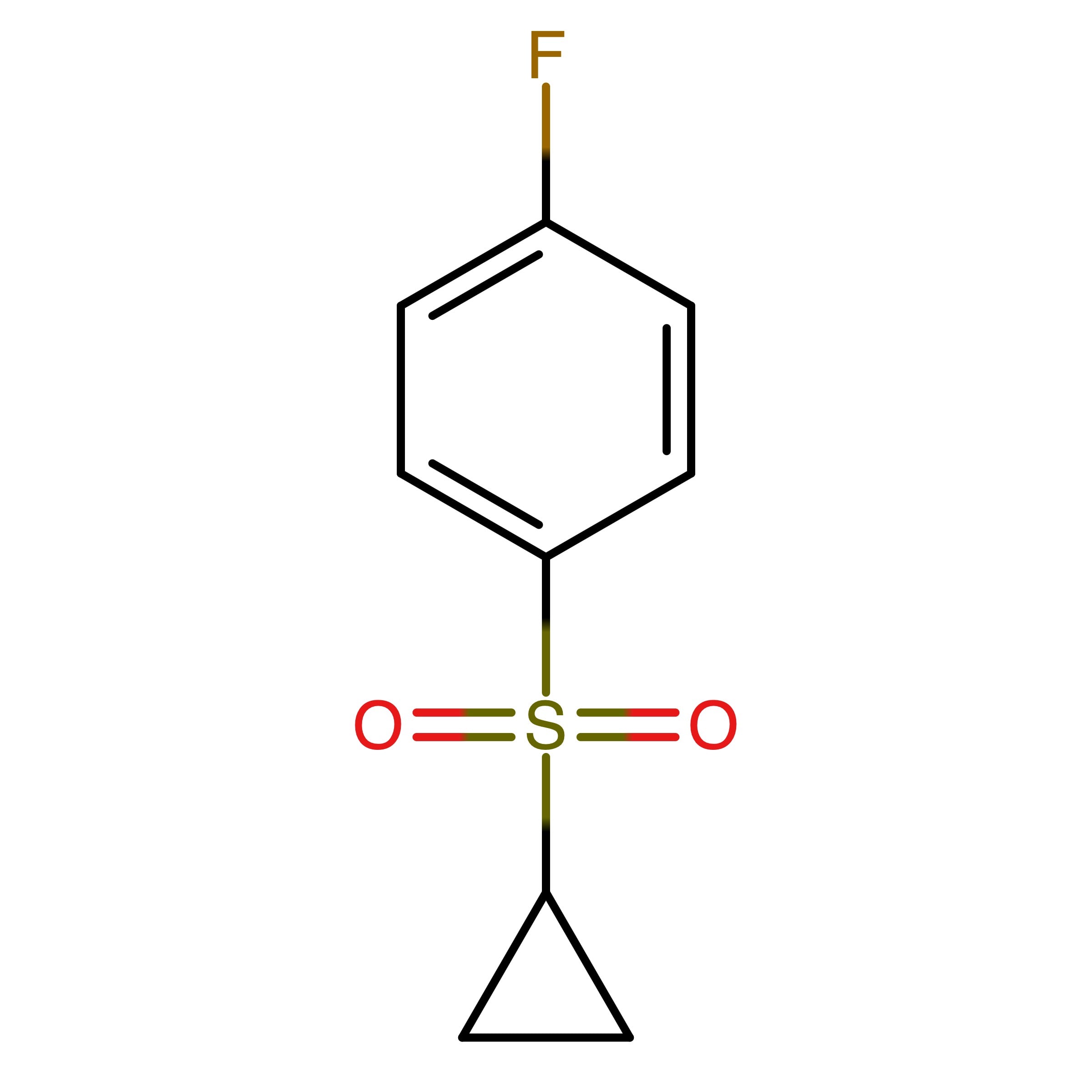 CAS RN 871657-78-2 | 1-(Cyclopropylsulfonyl)-4-fluorobenzene | MFCD26395423