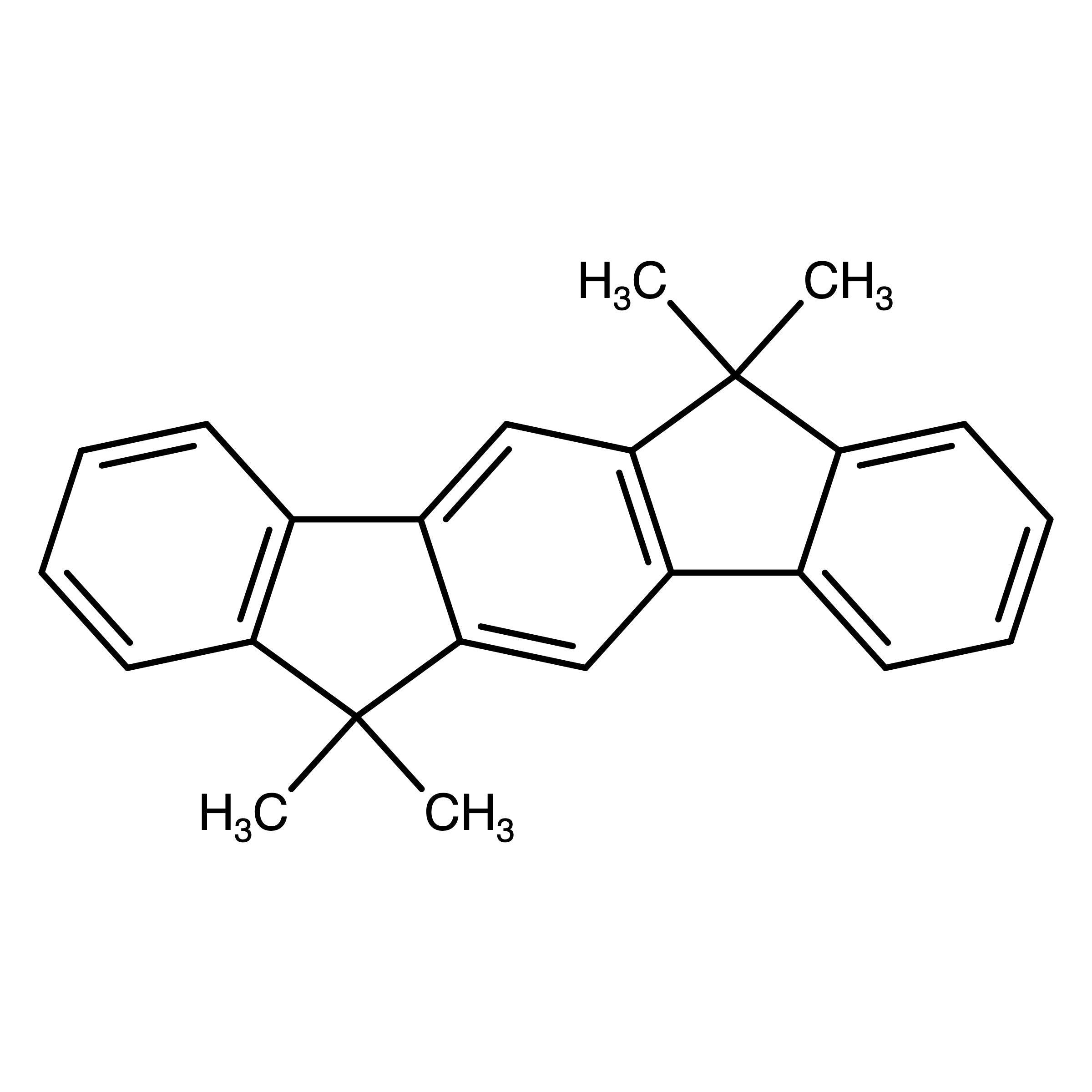 CAS RN 872705-63-0 | 6,6,12,12-Tetramethyl-6,12-dihydroindeno[1,2-b]fluorene
