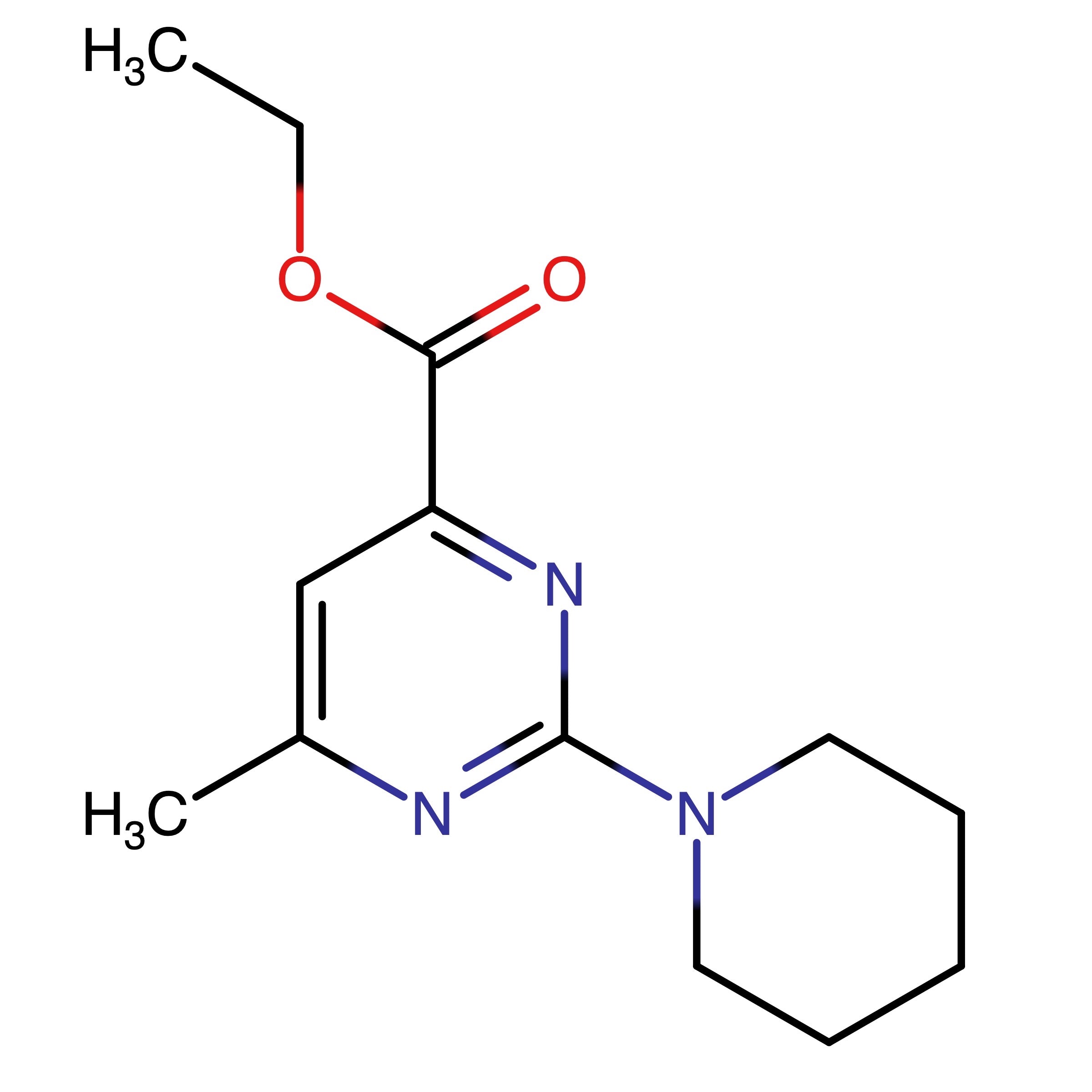 CAS RN 873449-93-5 | Ethyl 6-methyl-2-(piperidin-1-yl)pyrimidine-4-carboxylate