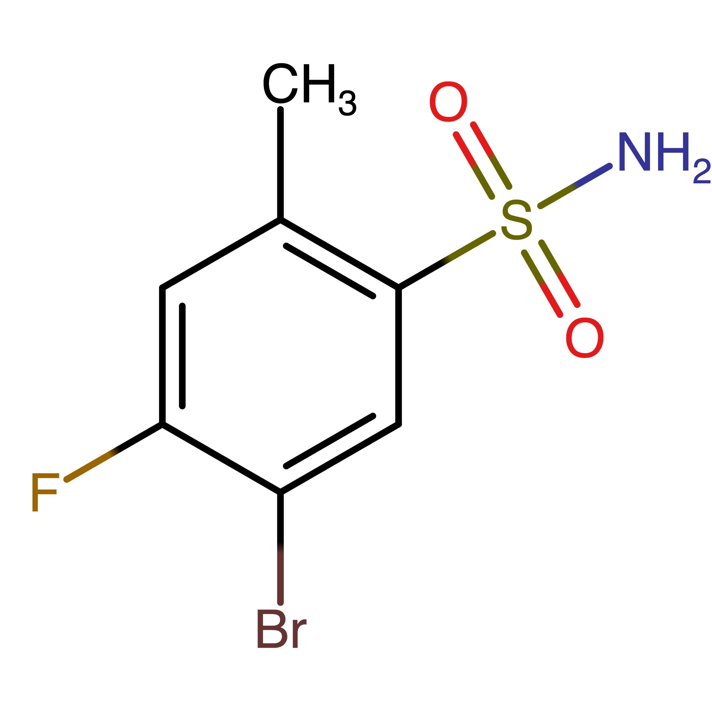 CAS RN 874804-13-4 | 5-Bromo-4-fluoro-2-methylbenzenesulfonamide