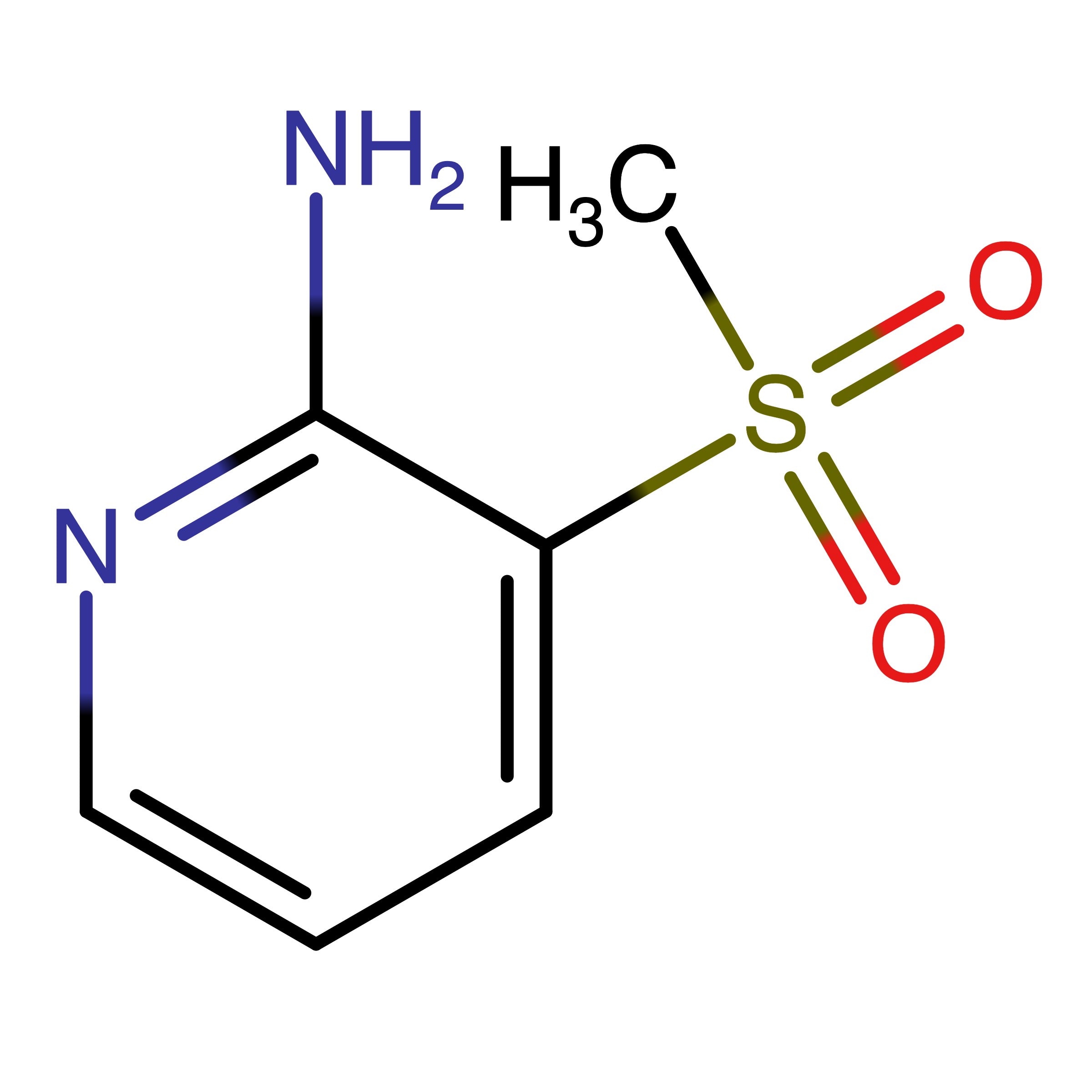 CAS RN 878805-97-1 | 3-(Methylsulfonyl)pyridin-2-amine | MFCD20721257