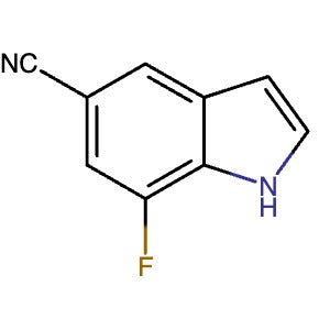 CAS 883500-88-7 | 7-Fluoro-1H-indole-5-carbonitrile