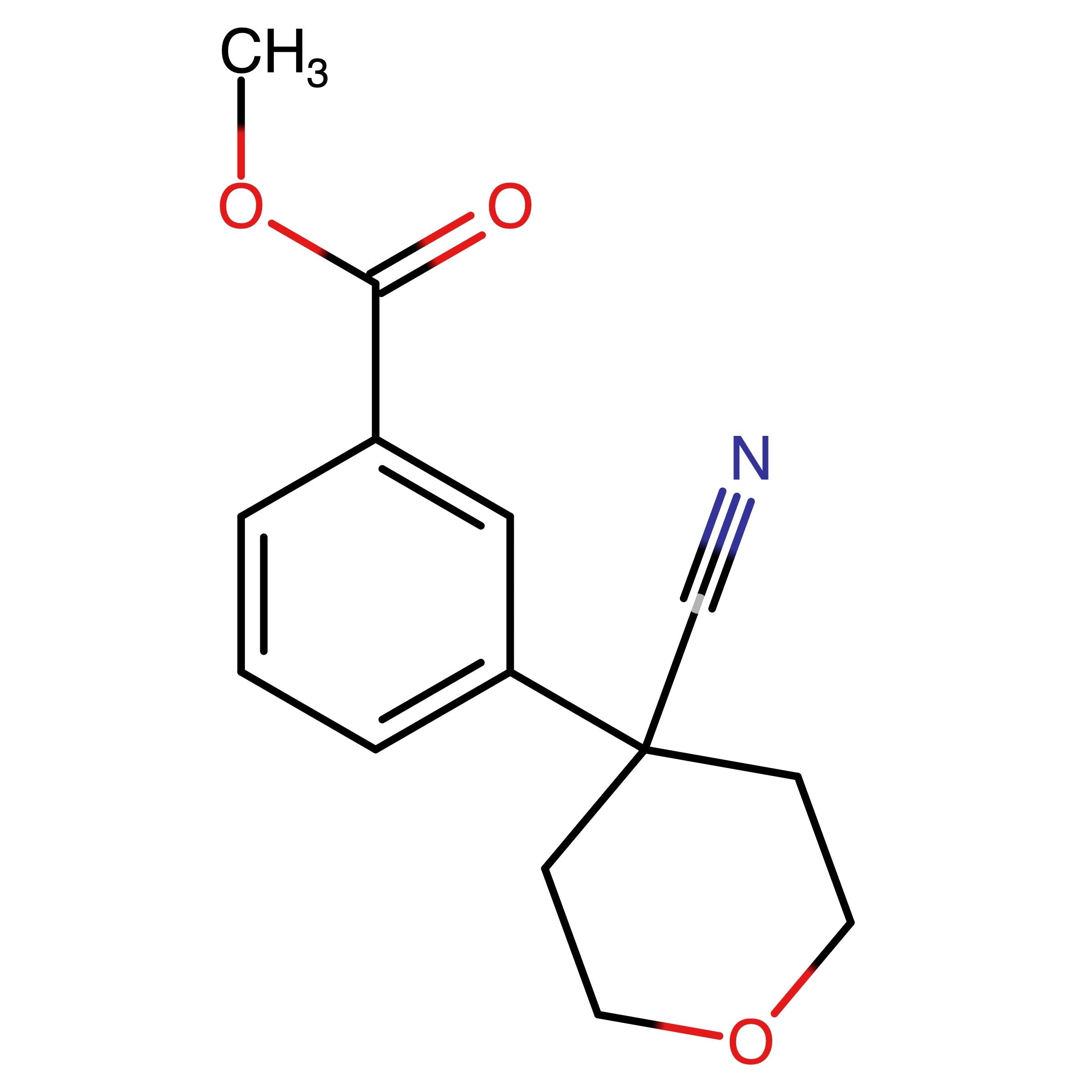 CAS RN 884000-92-4 | Methyl 3-(4-carbonitriltetrahydro-2H-pyran-4-yl)benzoate
