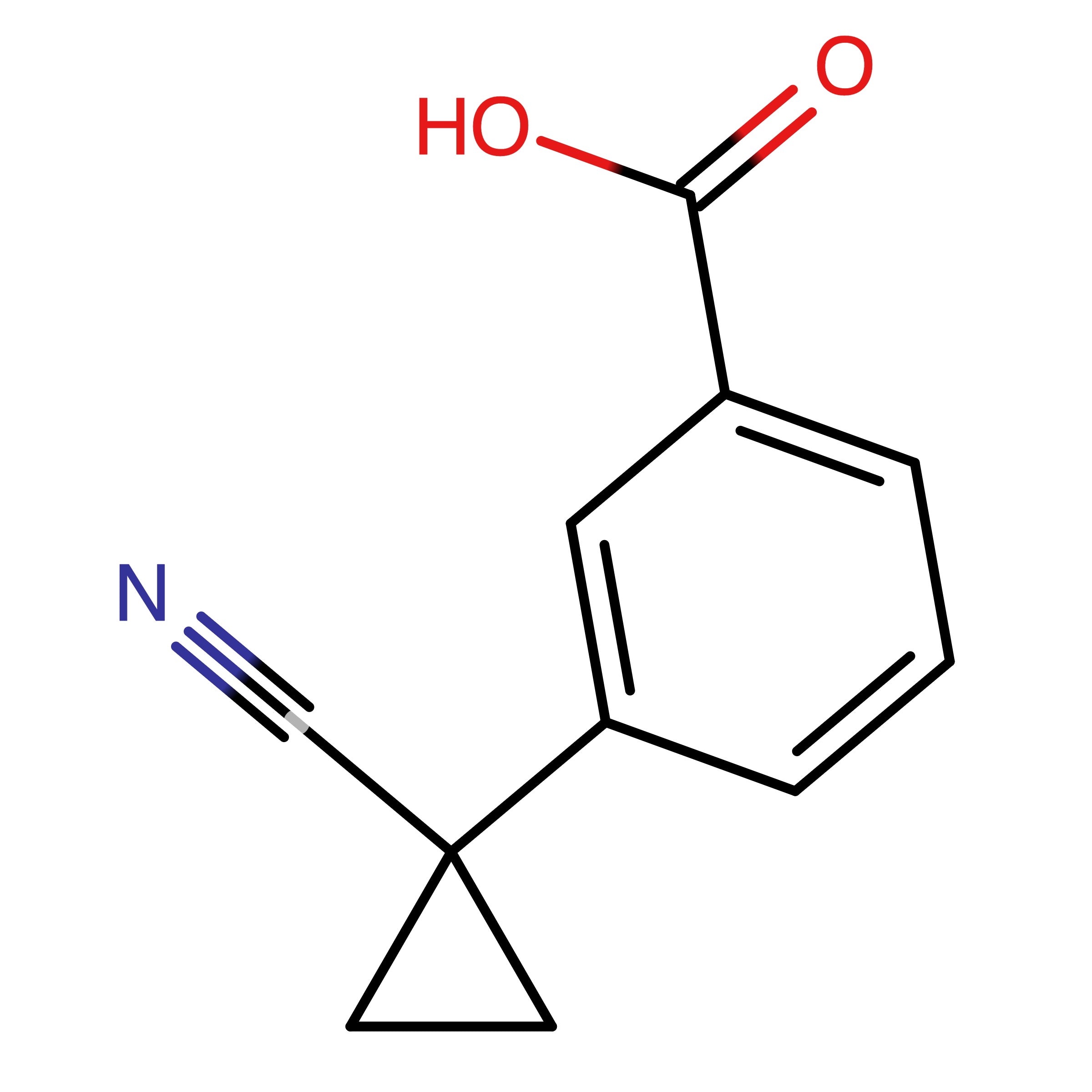 CAS RN 884001-11-0 | 3-(1-Carbonitrilcyclopropyl)benzoic acid | MFCD19439641