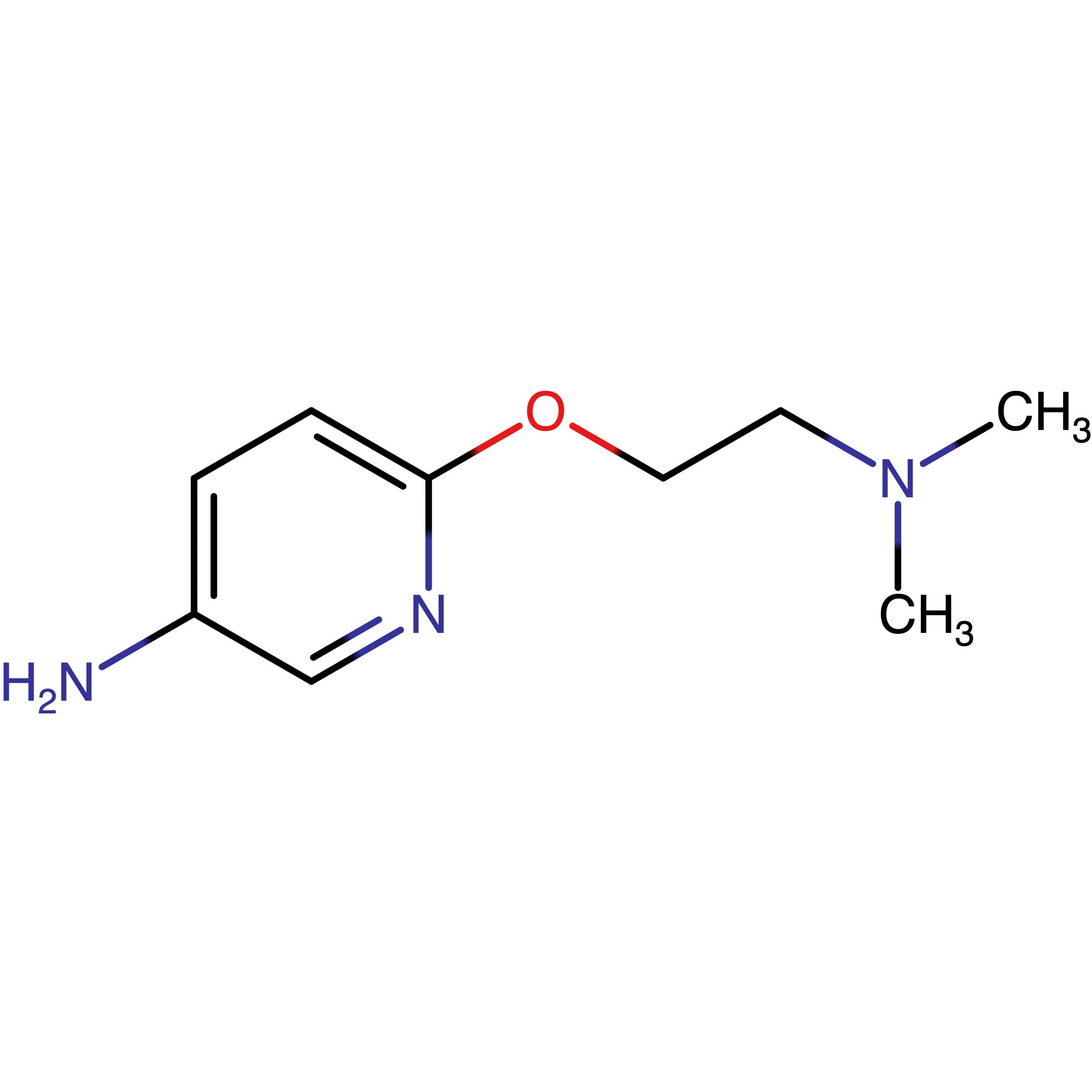 CAS RN 884341-06-4 | Name: 3-Pyridinamine,6-[2-(dimethylamino)ethoxy]- | MDL: MFCD11597303