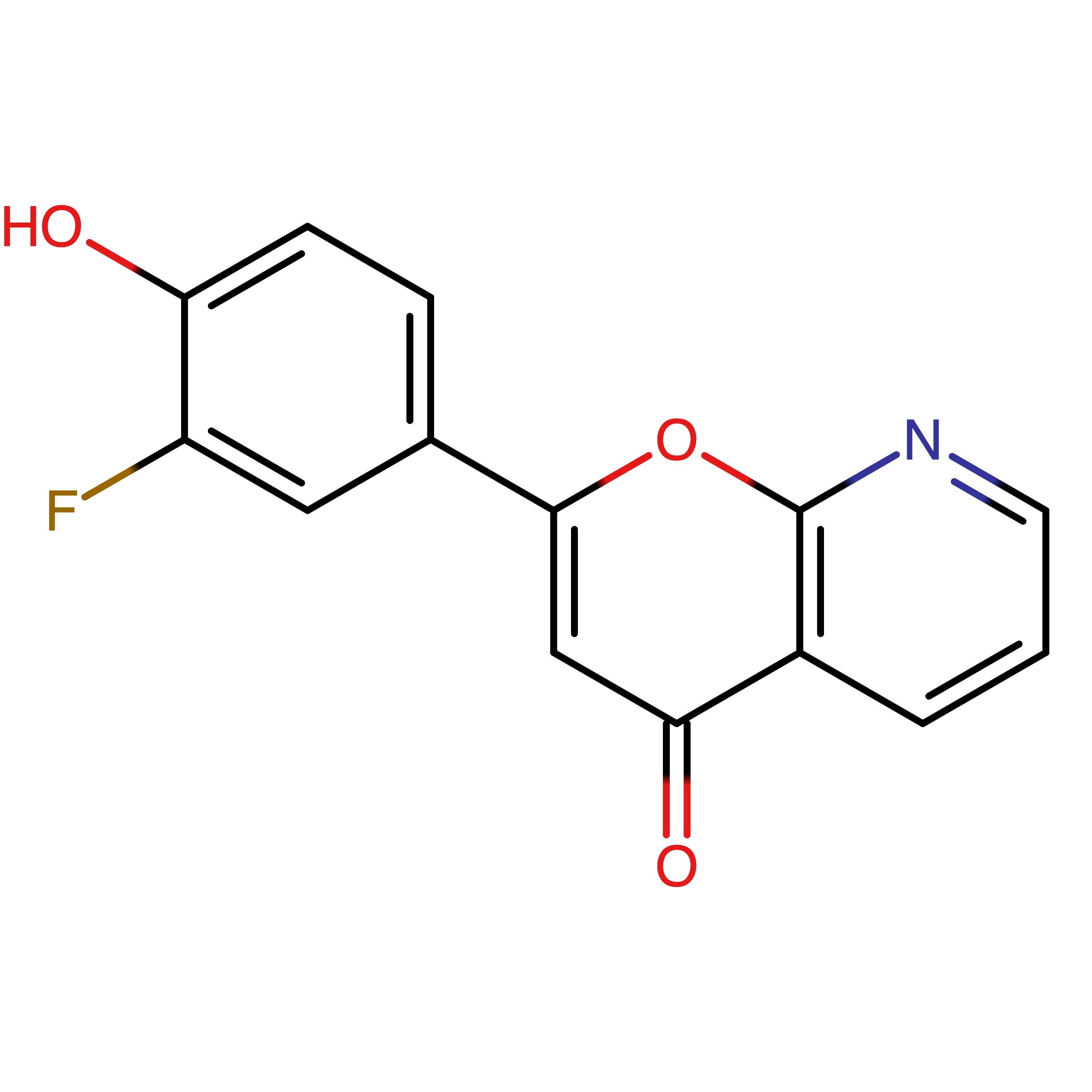 CAS RN 884500-75-8 | 2-(3-Fluoro-4-hydroxyphenyl)pyrano[2,3-b]pyridine-4-one | MFCD11501345