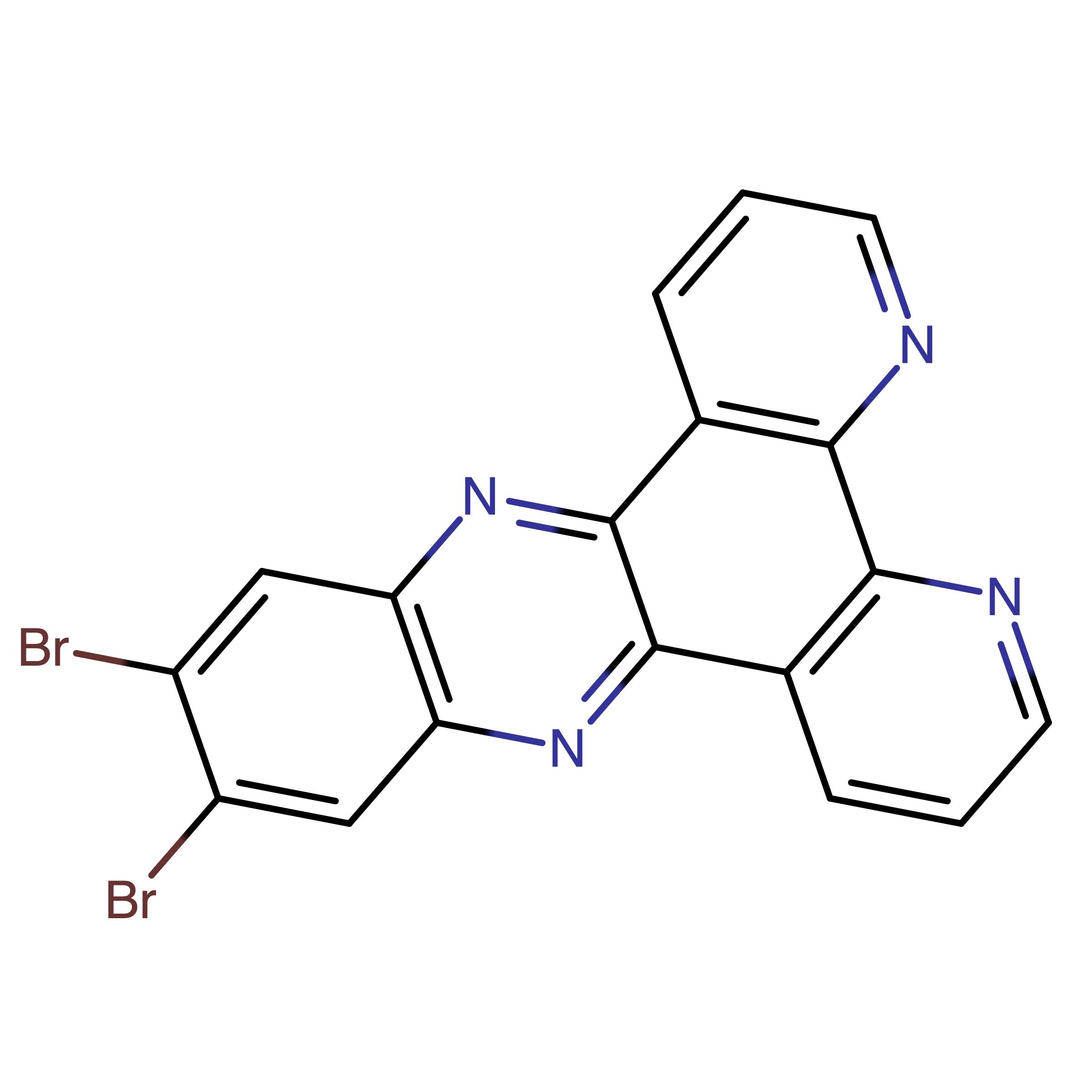 CAS RN 894354-38-2 | 11,12-Dibromo-dipyrido[3,2-a:2',3'-c]-phenazine