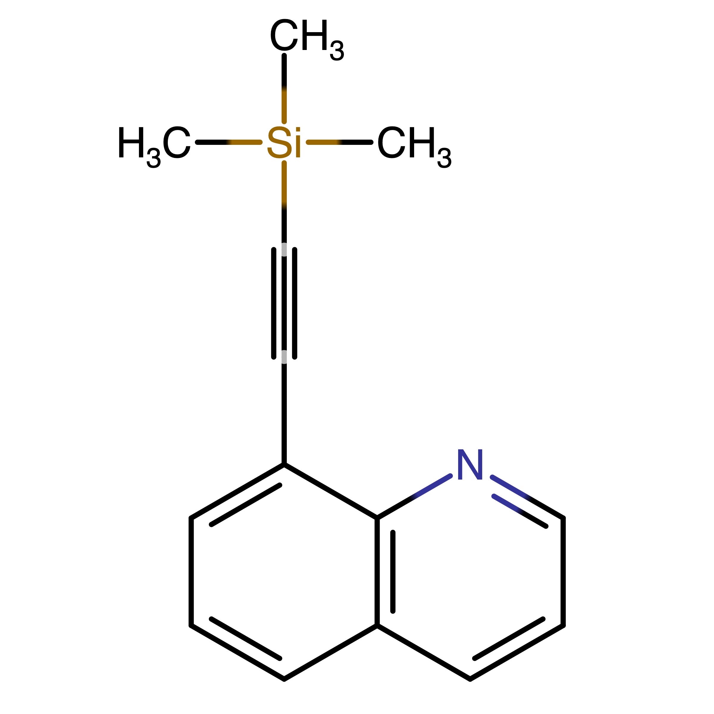 CAS RN 895164-50-8 | 8-((Trimethylsilyl)ethynyl)quinoline | MFCD23135783
