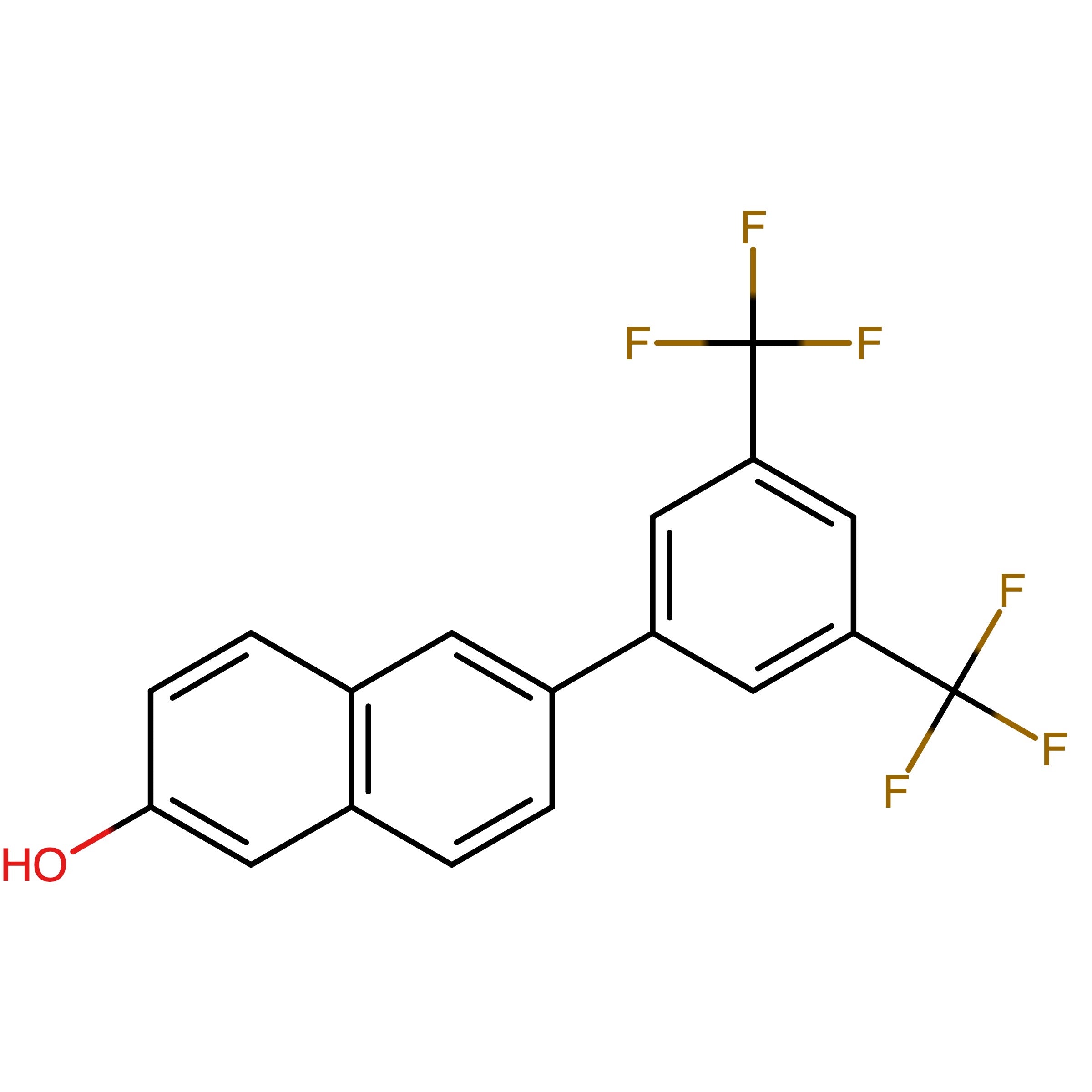 CAS RN 896427-74-0 | 6-[3,5-Bis(trifluoromethyl)phenyl]naphthalen-2-ol