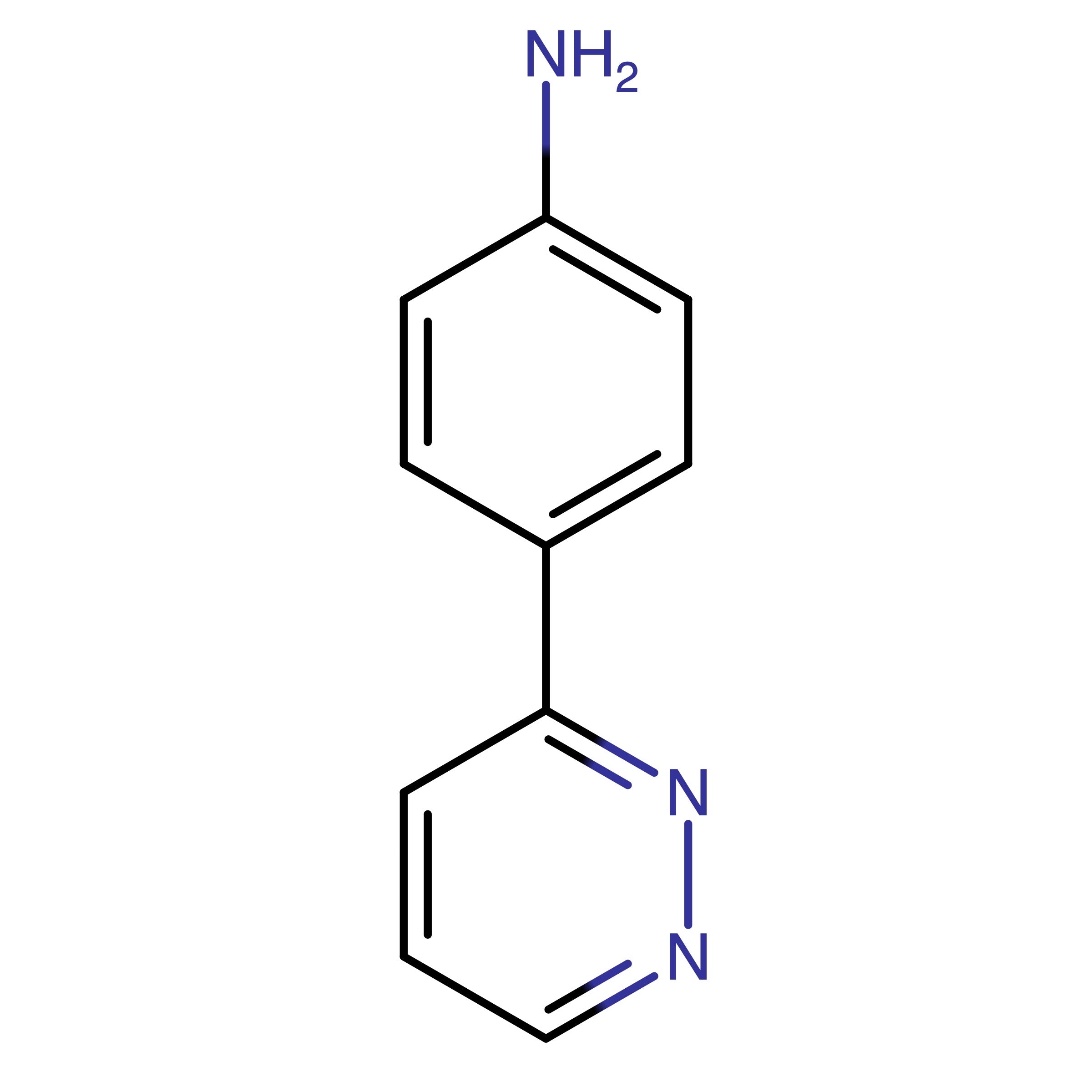 CAS RN 90946-02-4 | 4-(Pyridazin-3-yl)aniline | MFCD20698060