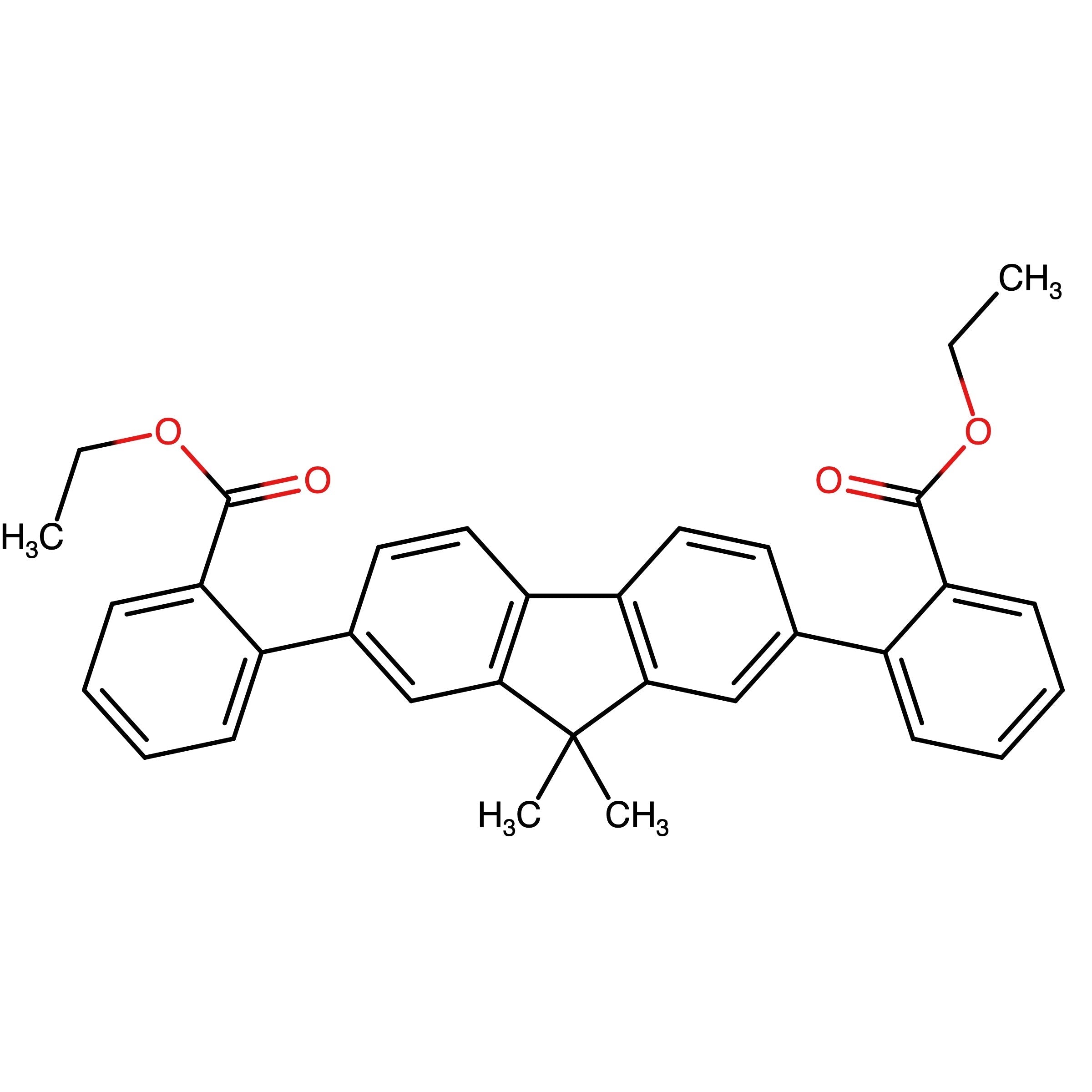 CAS RN 910893-50-4 | Ethyl 2-[7-(2-ethoxycarbonylphenyl)-9,9-dimethylfluoren-2-yl]benzoate