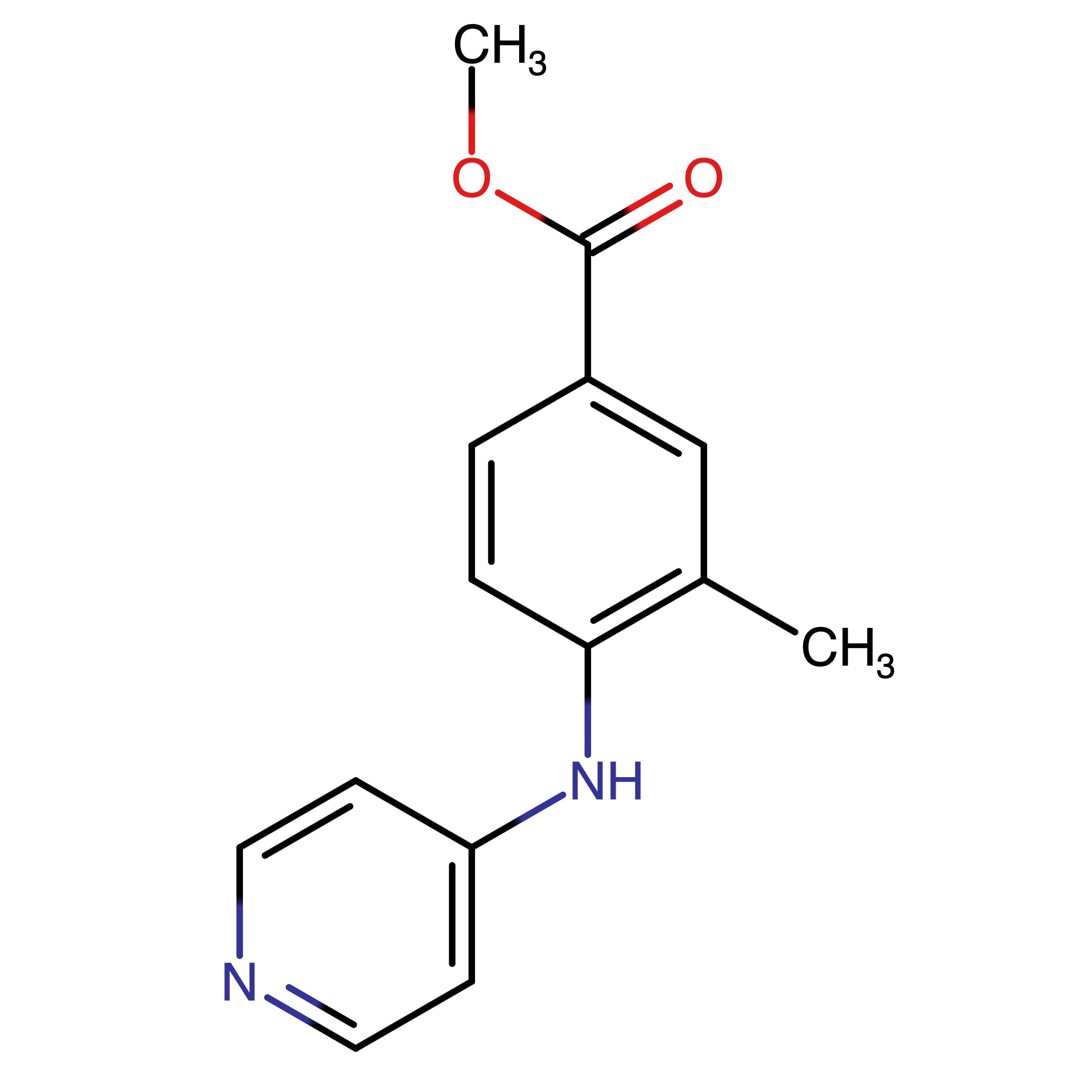 CAS RN 911466-54-1 | Name: Methyl 3-methyl-4-(pyridin-4-ylamino)benzoate