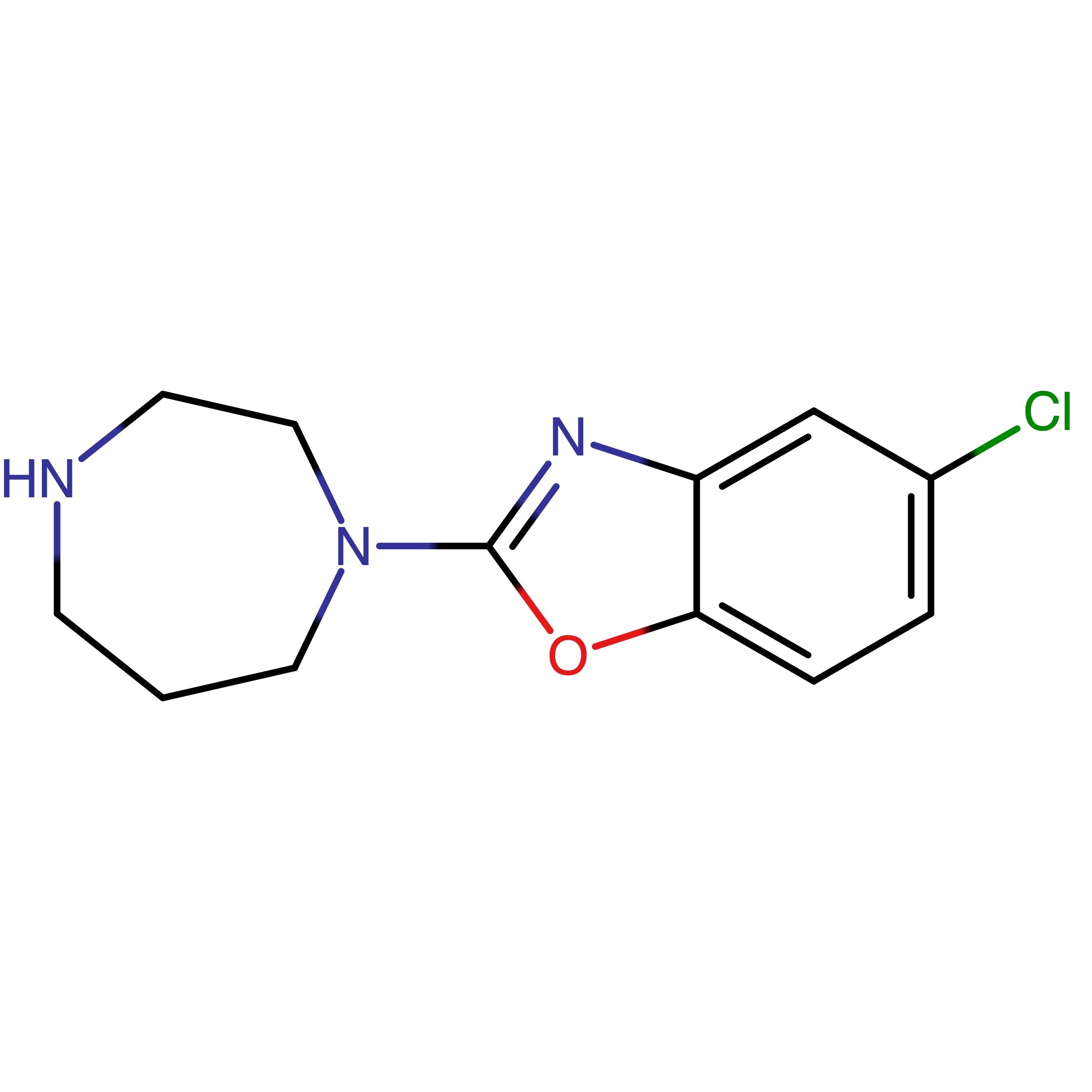 CAS RN 914299-55-1 | 5-Chloro-2-(1,4-diazepan-1-yl)benzo[d]oxazole | MFCD19377853