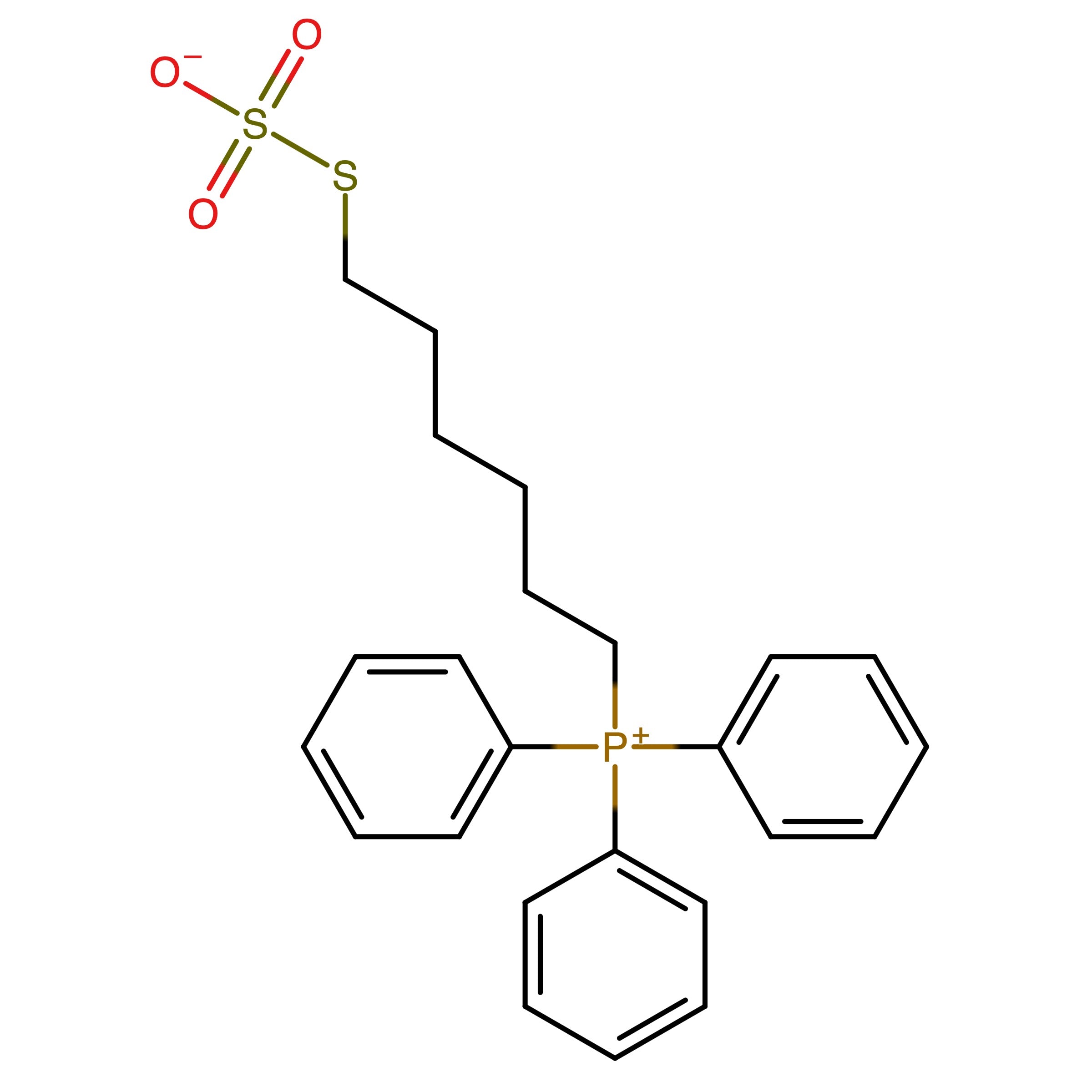 CAS RN 918895-39-3 | 6-Triphenylphosphoniohexylthiosulfate