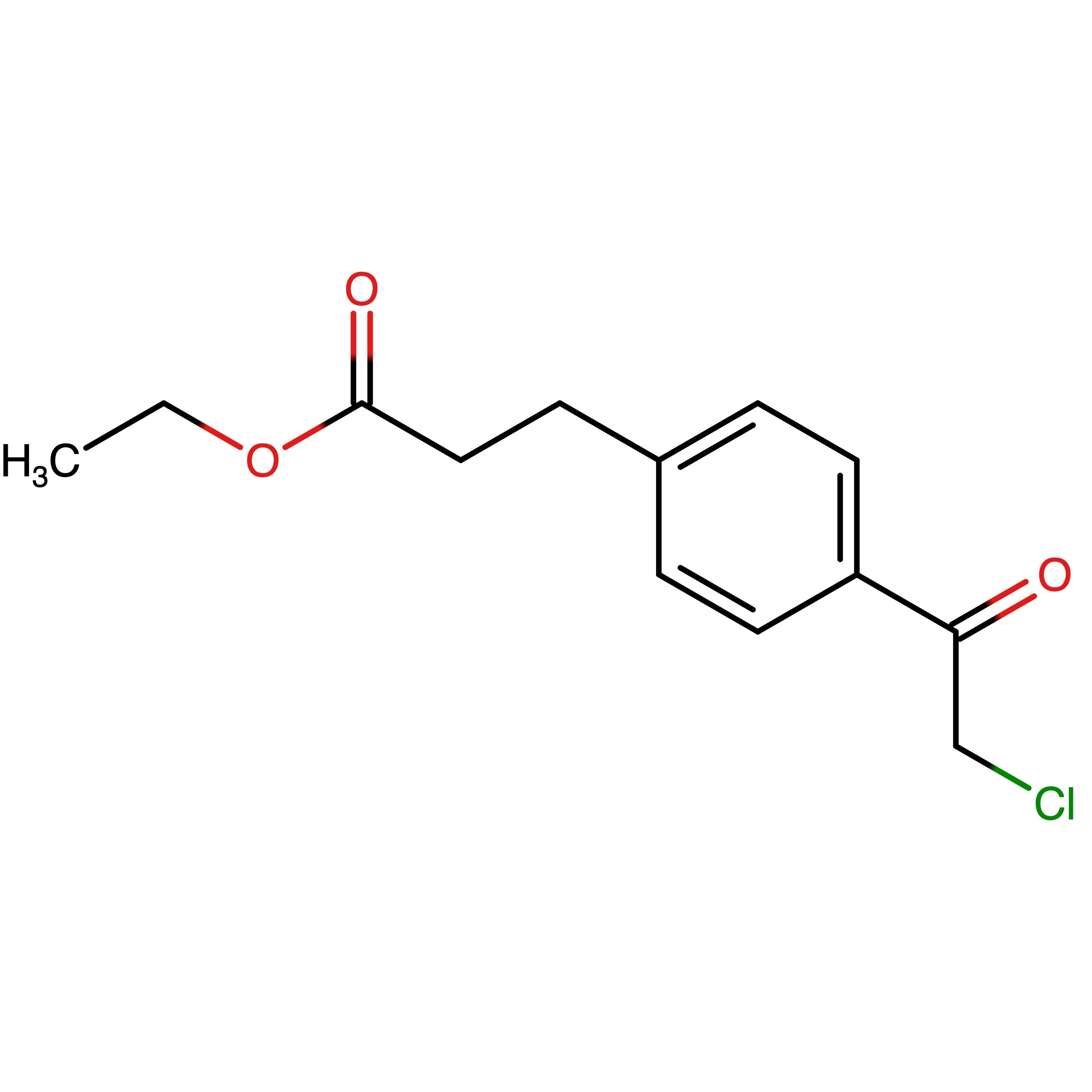 CAS RN 92021-38-0 | Ethyl 3-[4-(chloroacetyl)phenyl]propanate
