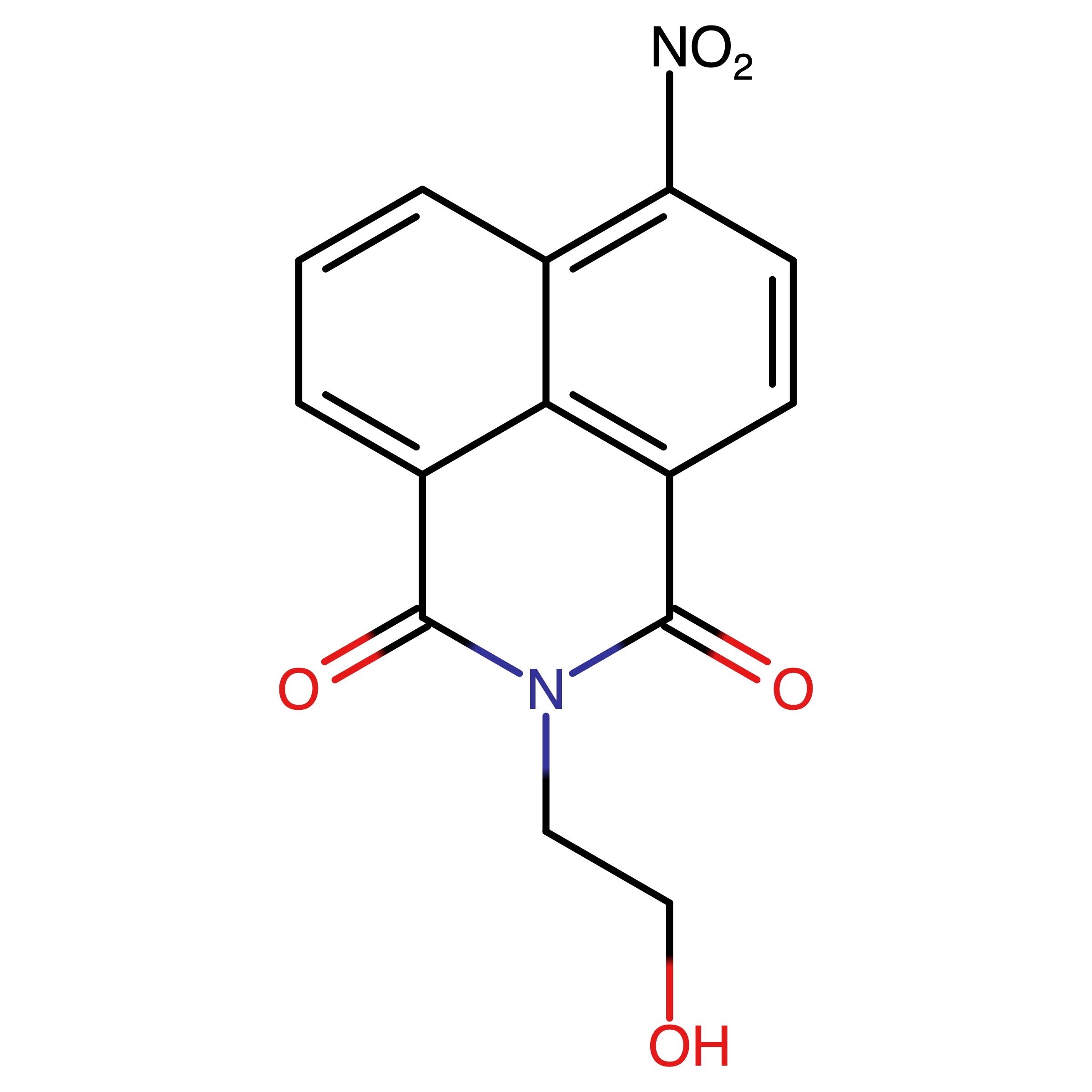 CAS RN 92060-89-4 | N-(2-Hydroxyethyl)-4-nitro-1,8-naphthalimide