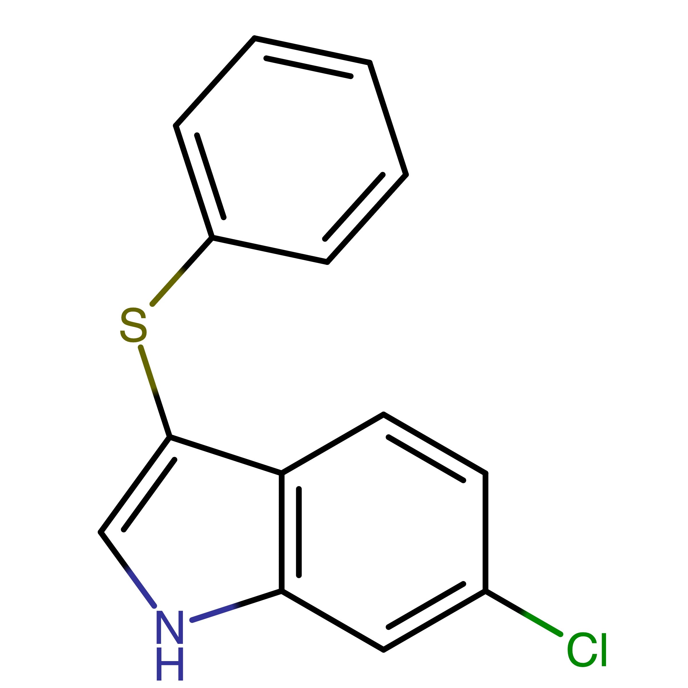 CAS RN 92161-72-3 | 6-Chloro-3-(phenylthio)-1H-indole