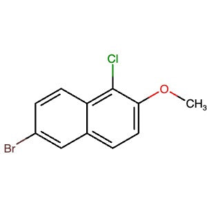 92455-04-4 | 6-Bromo-1-chloro-2-methoxynaphthalene - Hoffman Fine Chemicals