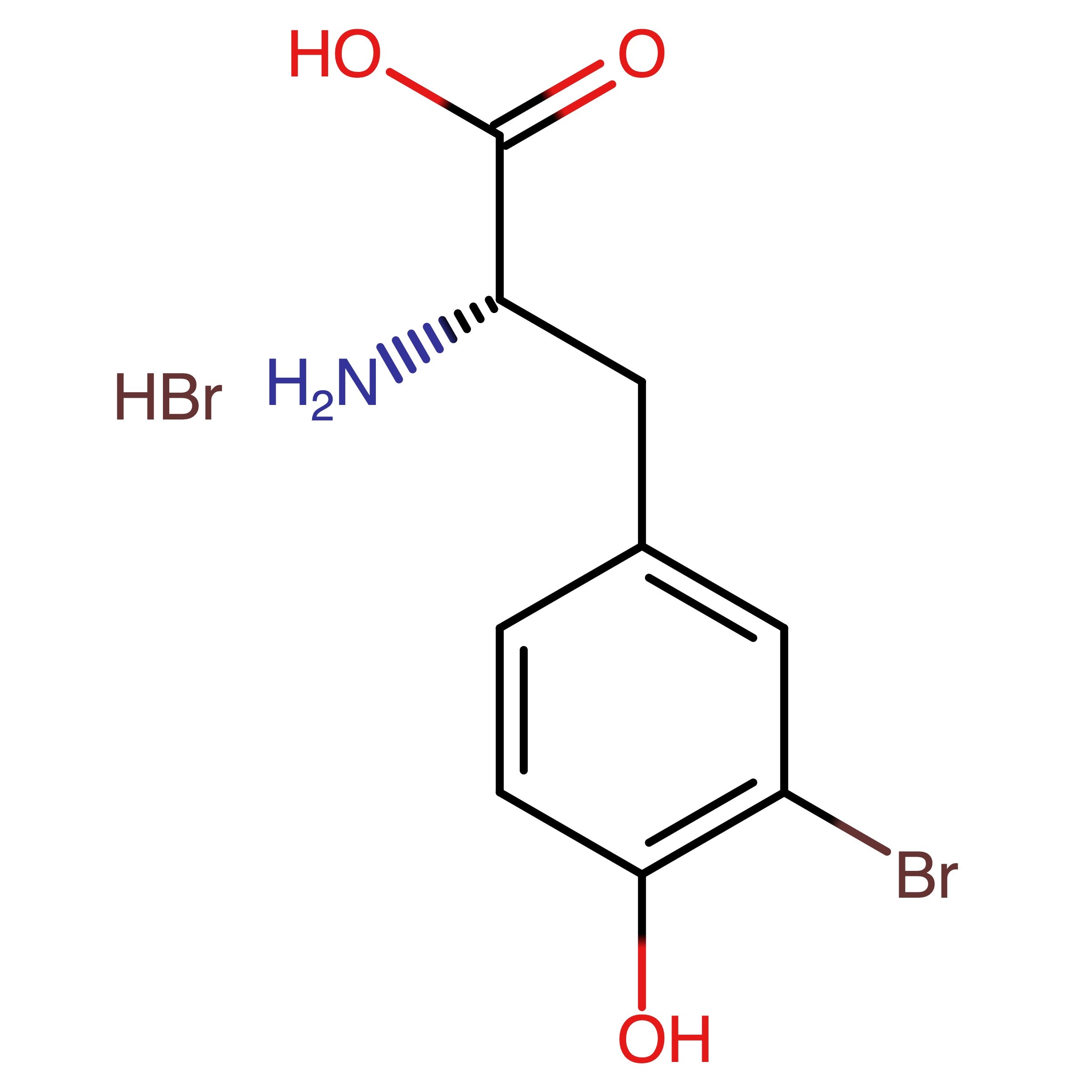CAS RN 928622-11-1 | (S)-3-Bromotyrosine hydrobromide