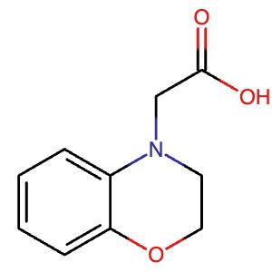 933708-57-7 | 2-(2,3-dihydro-4H-benzo[b][1,4]oxazin-4-yl)acetic acid - Hoffman Fine Chemicals