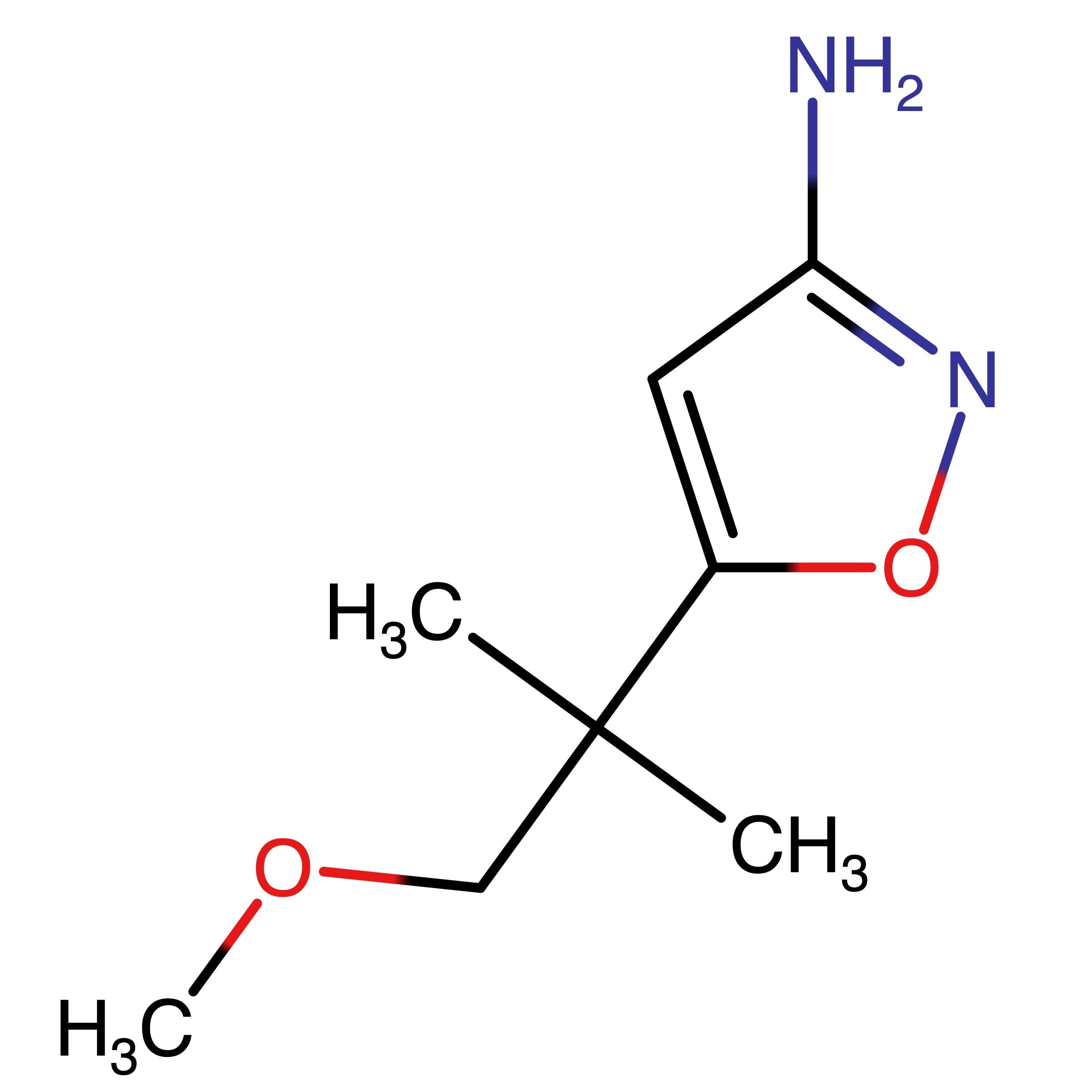 CAS RN 93509-70-7 | 5-(1-Methoxy-2-methylpropan-2-yl)isoxazol-3-amine | MFCD18642381
