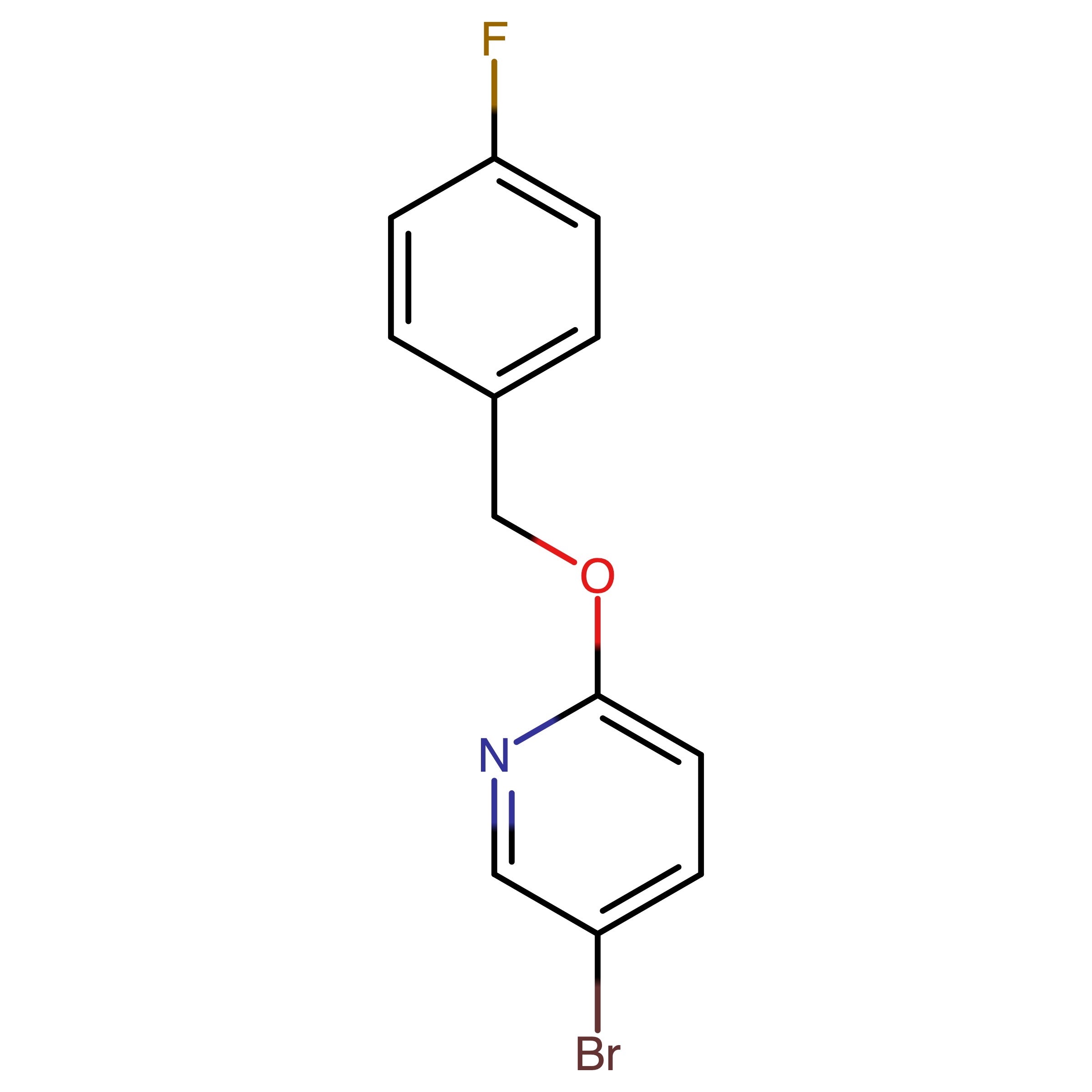 CAS RN 936343-08-7 | 5-Bromo-2-((4-fluorobenzyl)oxy)pyridine | MFCD27933674