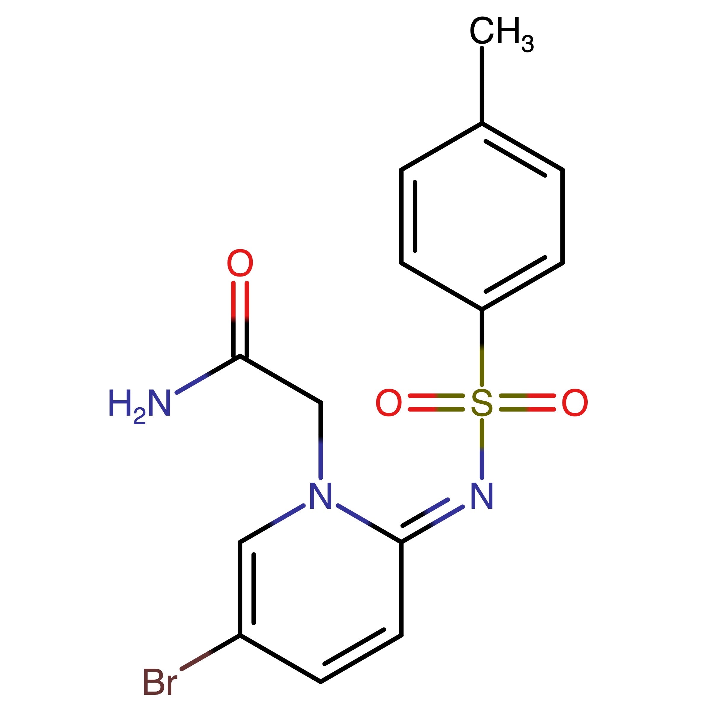 CAS RN 937014-94-3 | (Z)-2-(5-Bromo-2-(tosylimino)pyridin-1(2H)-yl)acetamide