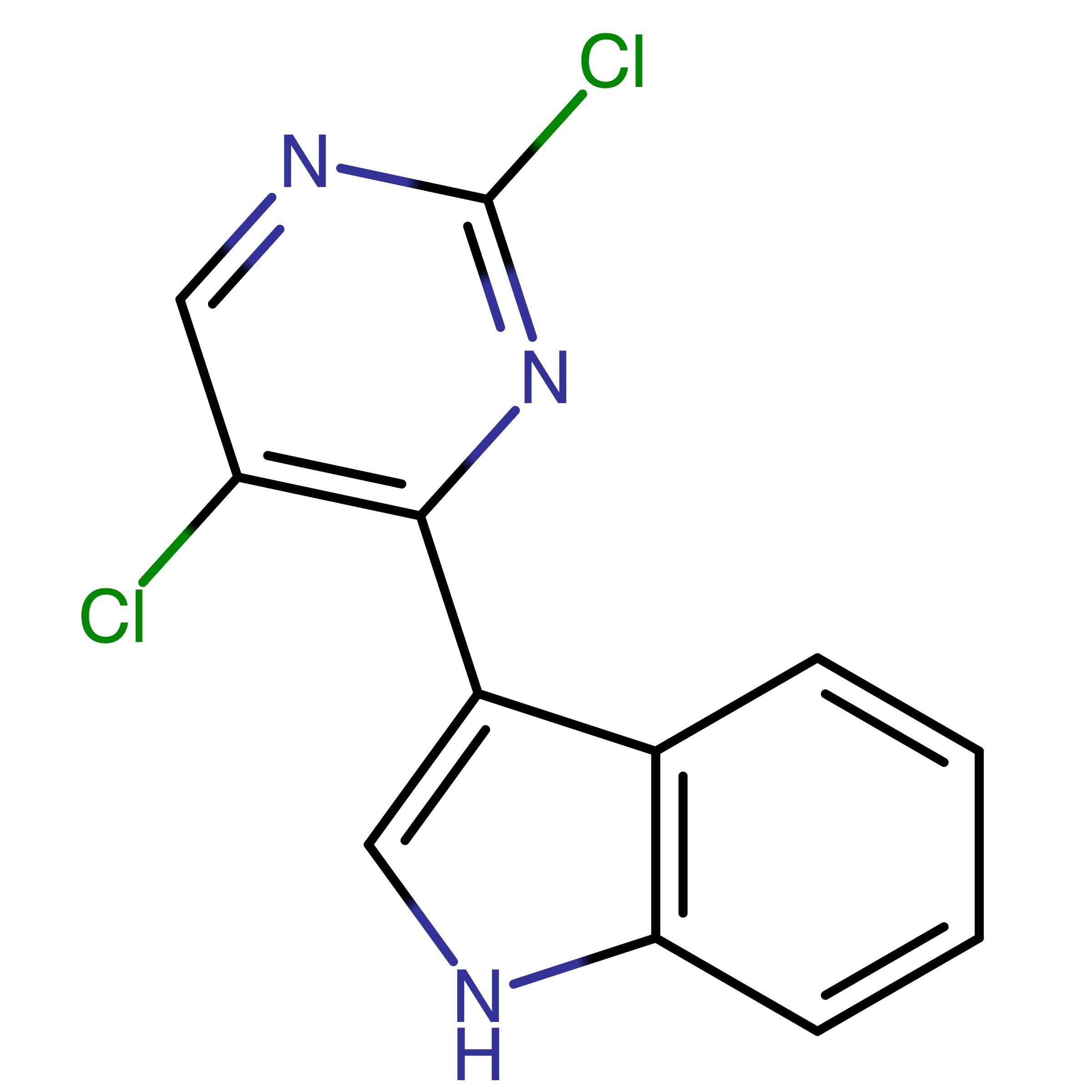 CAS RN 937366-57-9 | 3-(2,5-Dichloropyrimidin-4-yl)-1H-indole | MFCD17392851