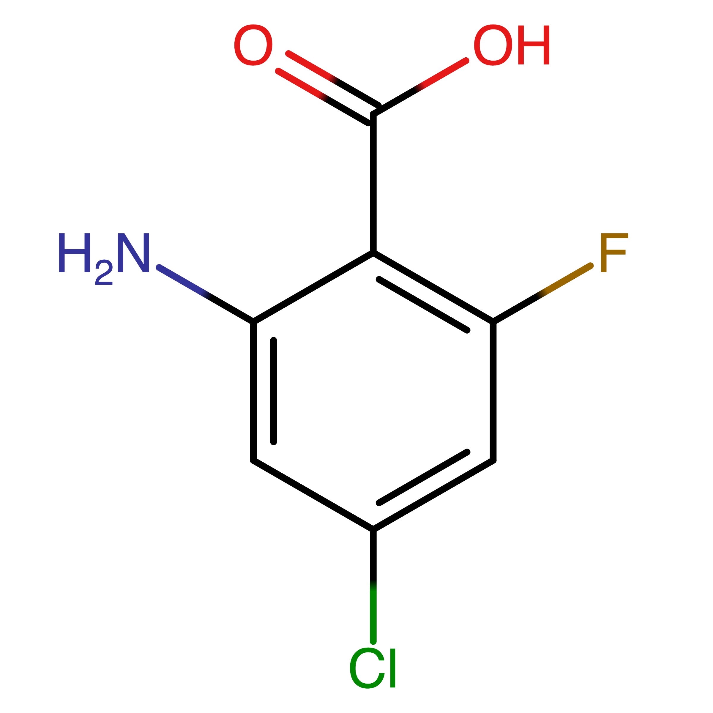 CAS RN 940054-48-8 | 2-Amino-4-chloro-6-fluorobenzoic acid | MFCD20646110