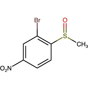 CAS 942410-40-4 | 2-Bromo-1-(methylsulfinyl)-4-nitrobenzene