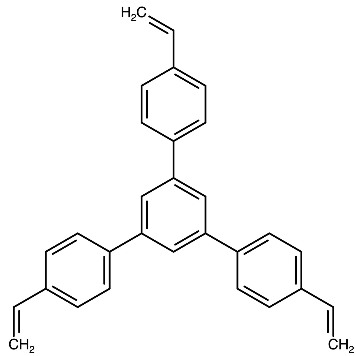CAS RN 944155-02-6 | 1,3,5-Tris(4-ethenylphenyl)benzene | MFCD34473939