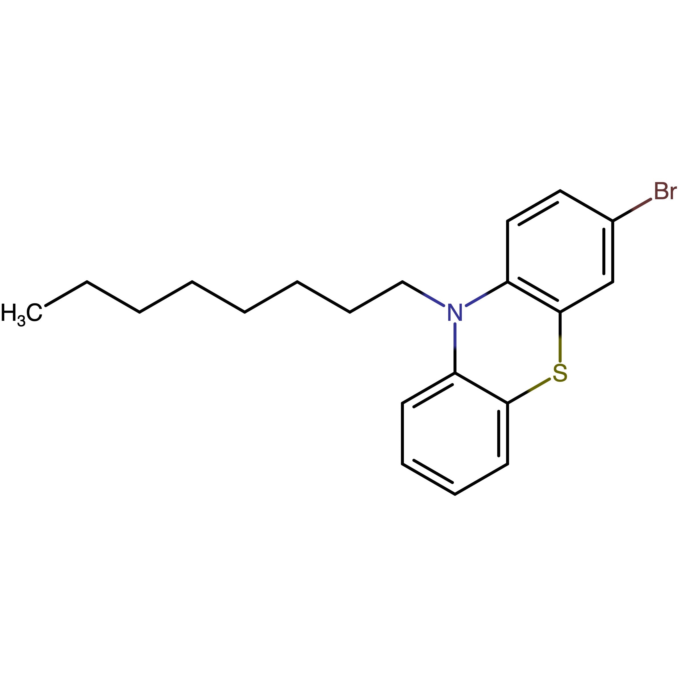 CAS RN 945020-28-0 | 3-Bromo-10-octyl-10H-phenothiazine