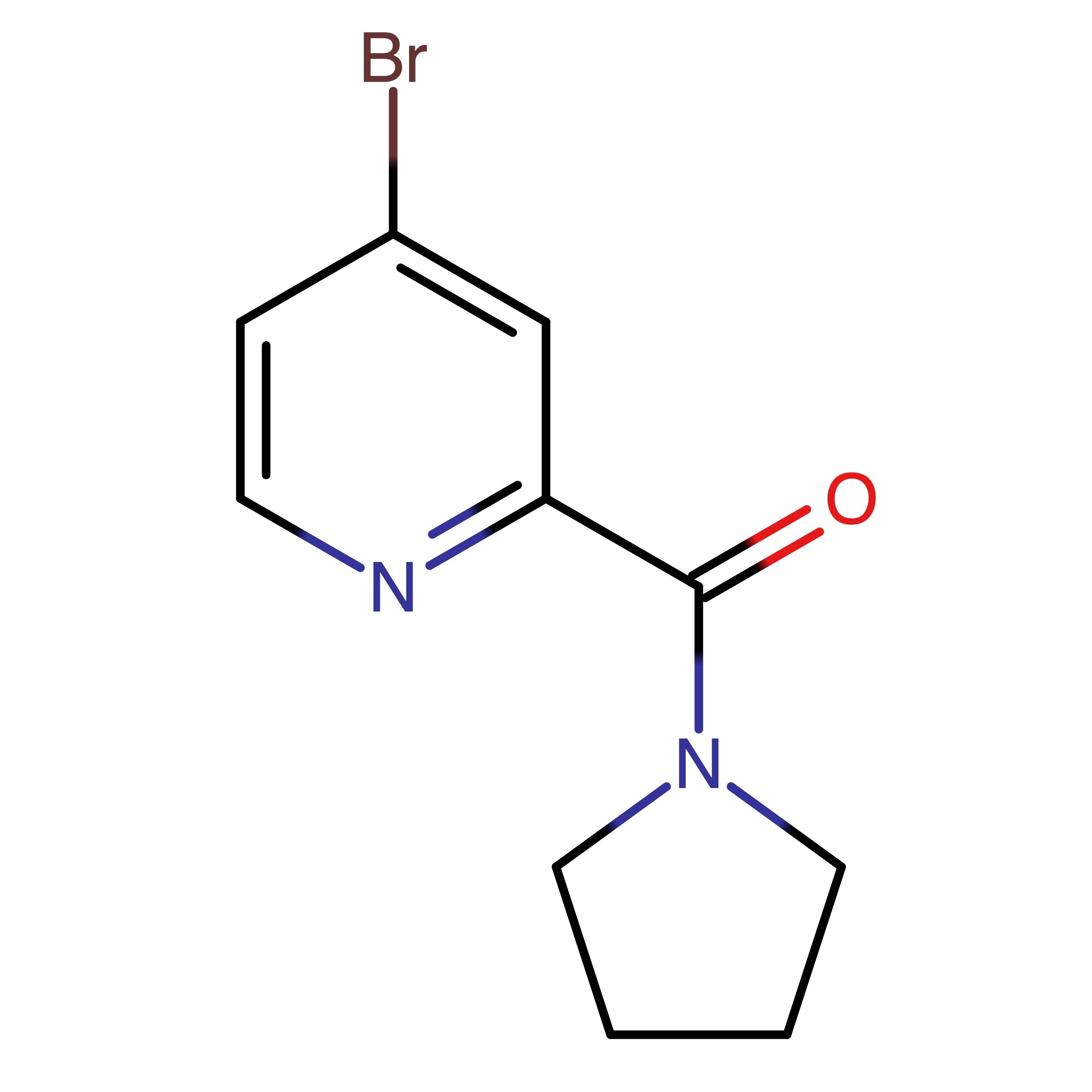 CAS RN 947534-63-6 | (4-Bromopyridin-2-yl)(pyrrolidin-1-yl)methanone