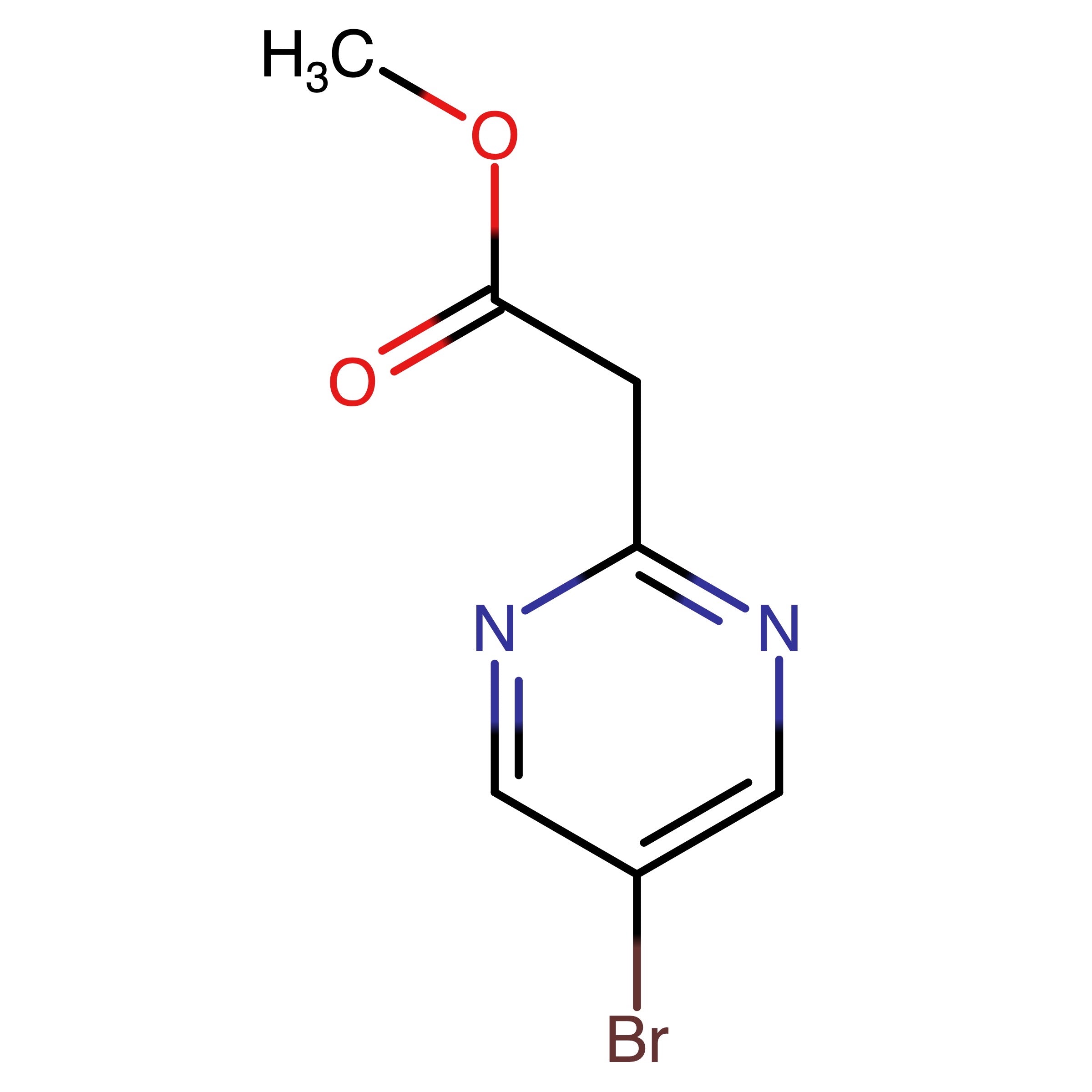 CAS RN 948594-80-7 | Methyl 2-(5-bromopyrimidin-2-yl)acetate | MFCD16987768