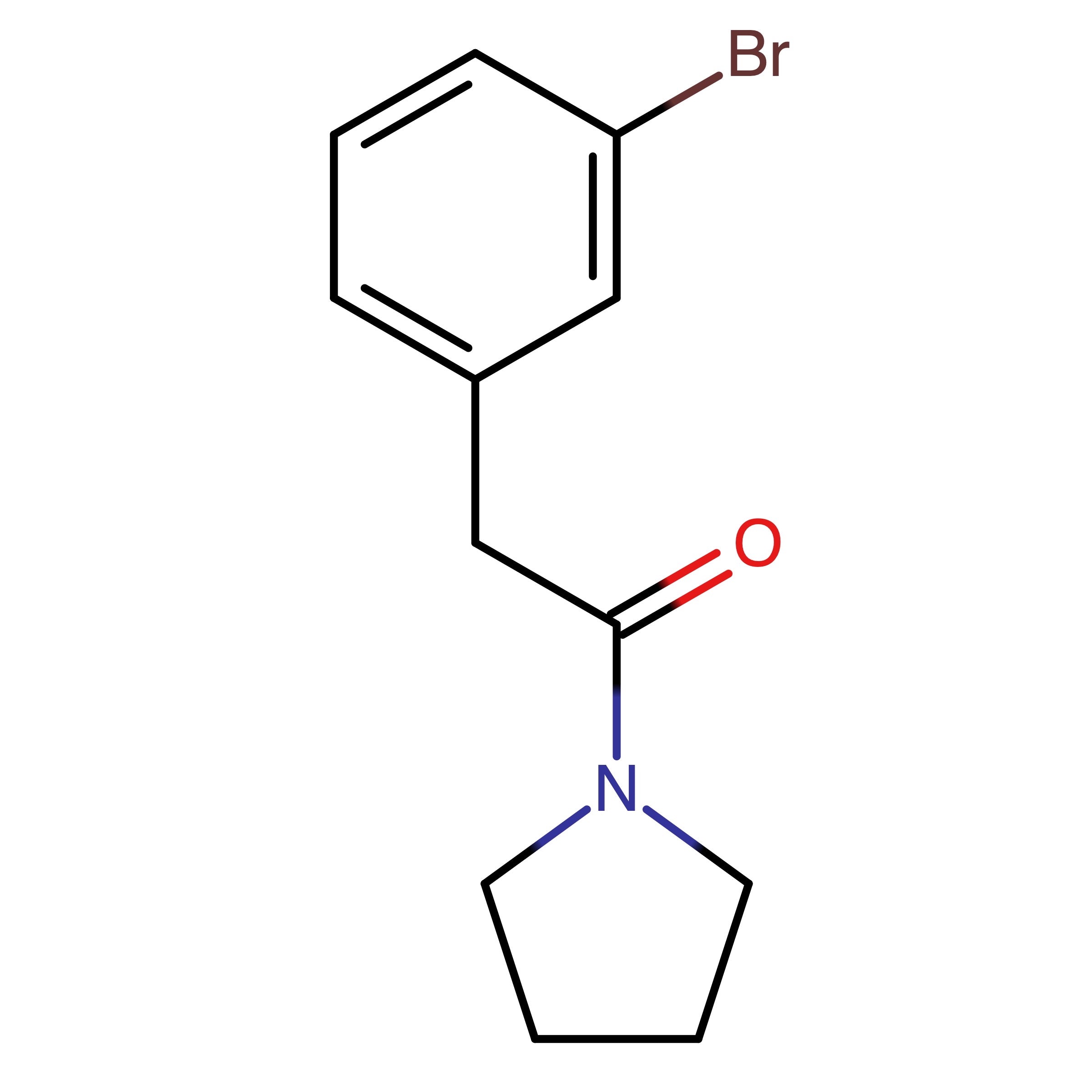 CAS RN 951884-73-4 | 2-(3-Bromophenyl)-1-(pyrrolidin-1-yl)ethanone | MFCD09800919