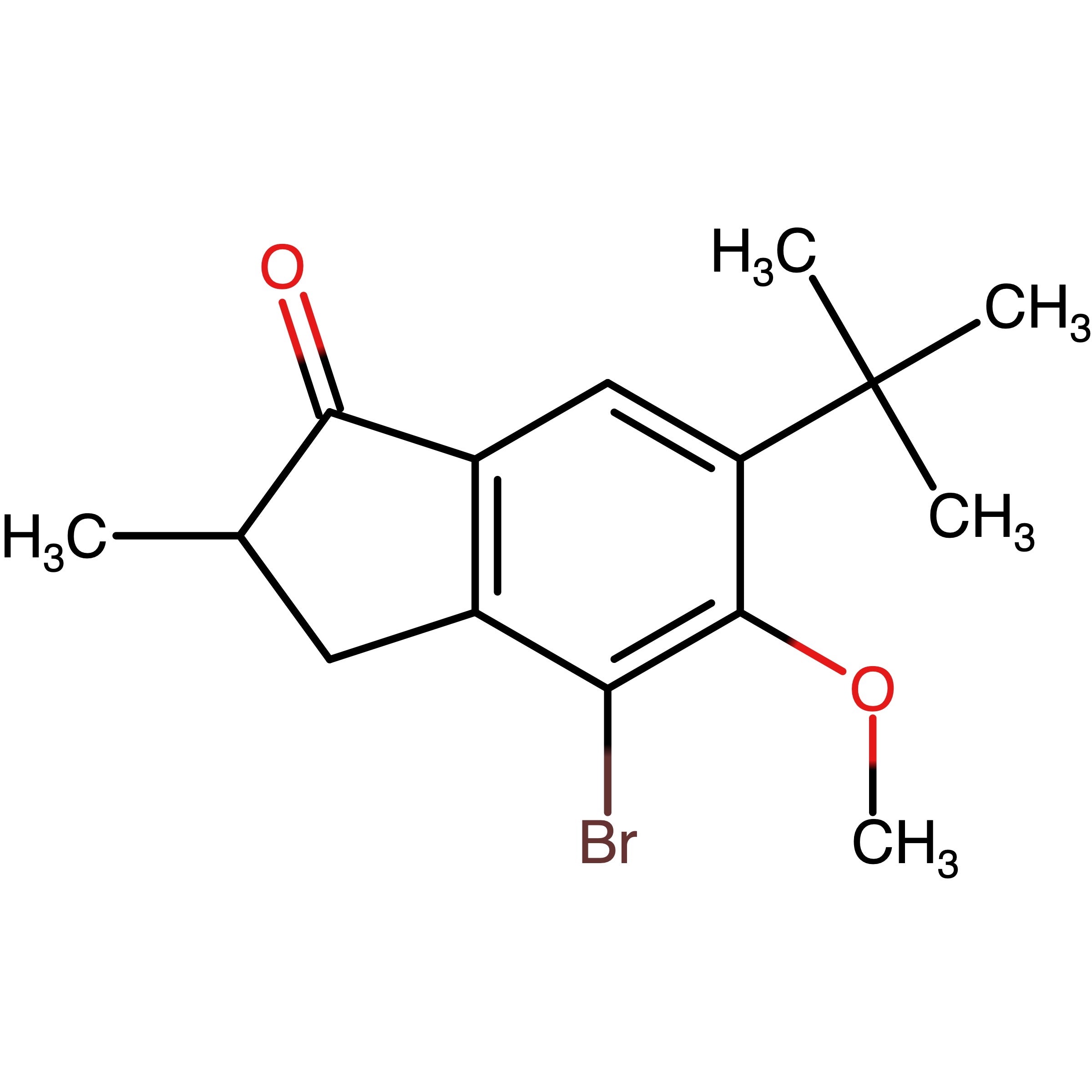 CAS RN 952516-23-3 | 4-Bromo-6-tert-butyl-5-methoxy-2-methylindan-1-one
