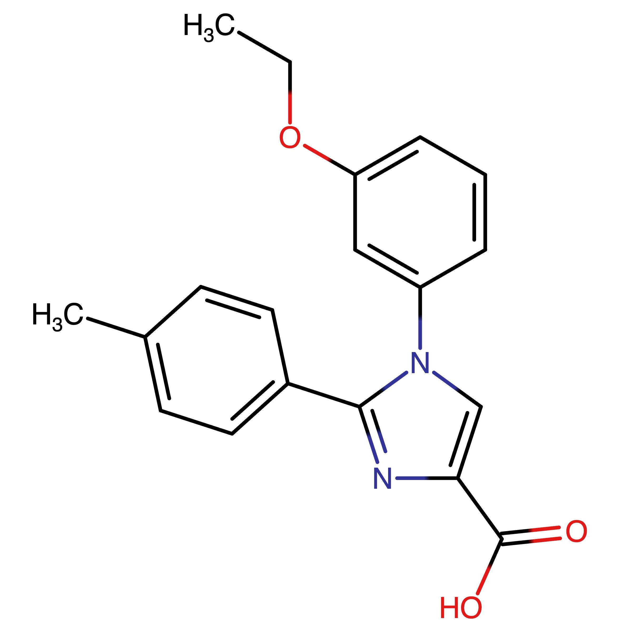 CAS RN 954382-59-3 | 1-(3-Ethoxyphenyl)-2-(4-methylphenyl)-1H-imidazole-4-carboxylic acid