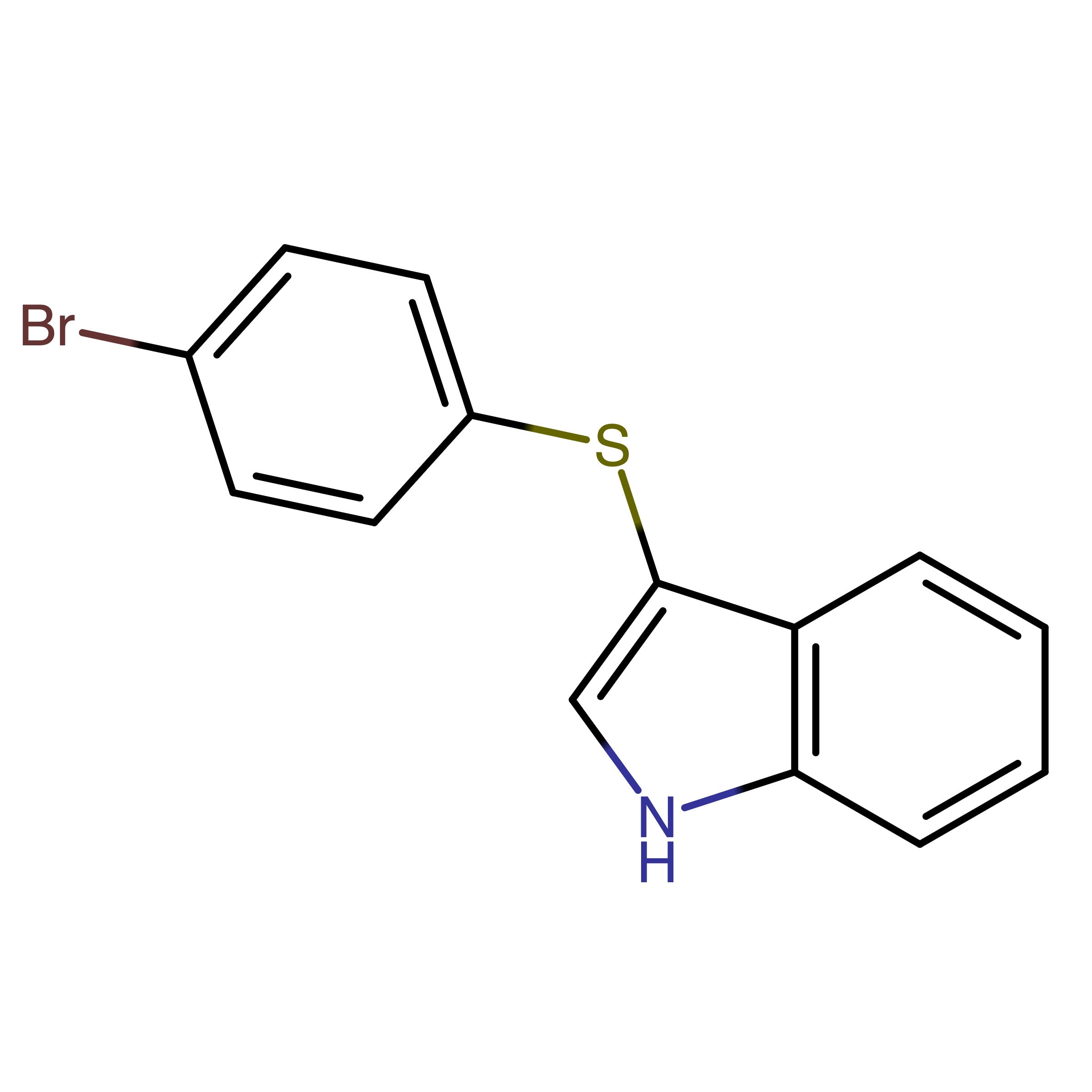 CAS RN 955125-55-0 | 3-((4-Bromophenyl)thio)-1H-indole