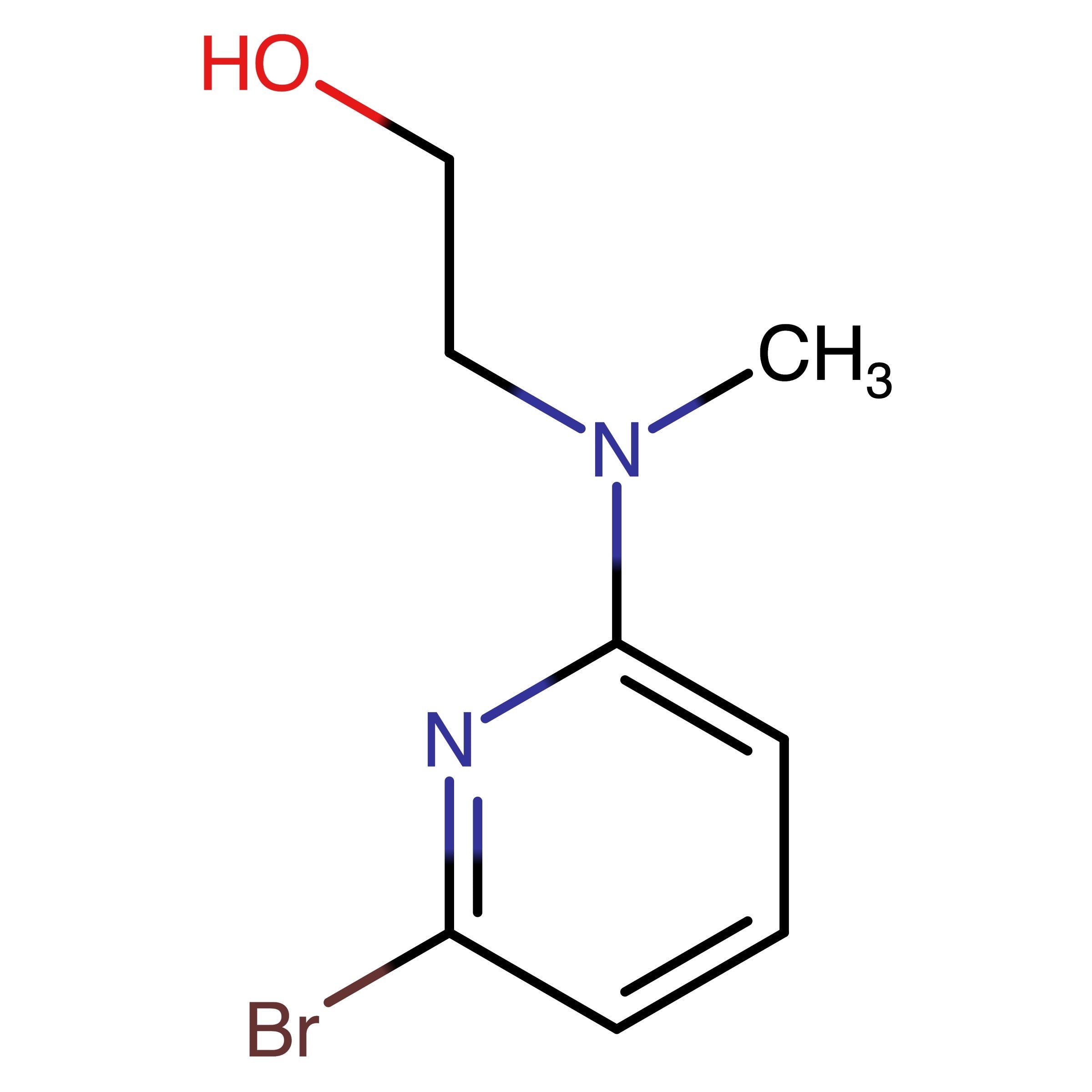 CAS RN 955369-65-0 | 2-((6-Bromopyridin-2-yl)(methyl)amino)ethan-1-ol