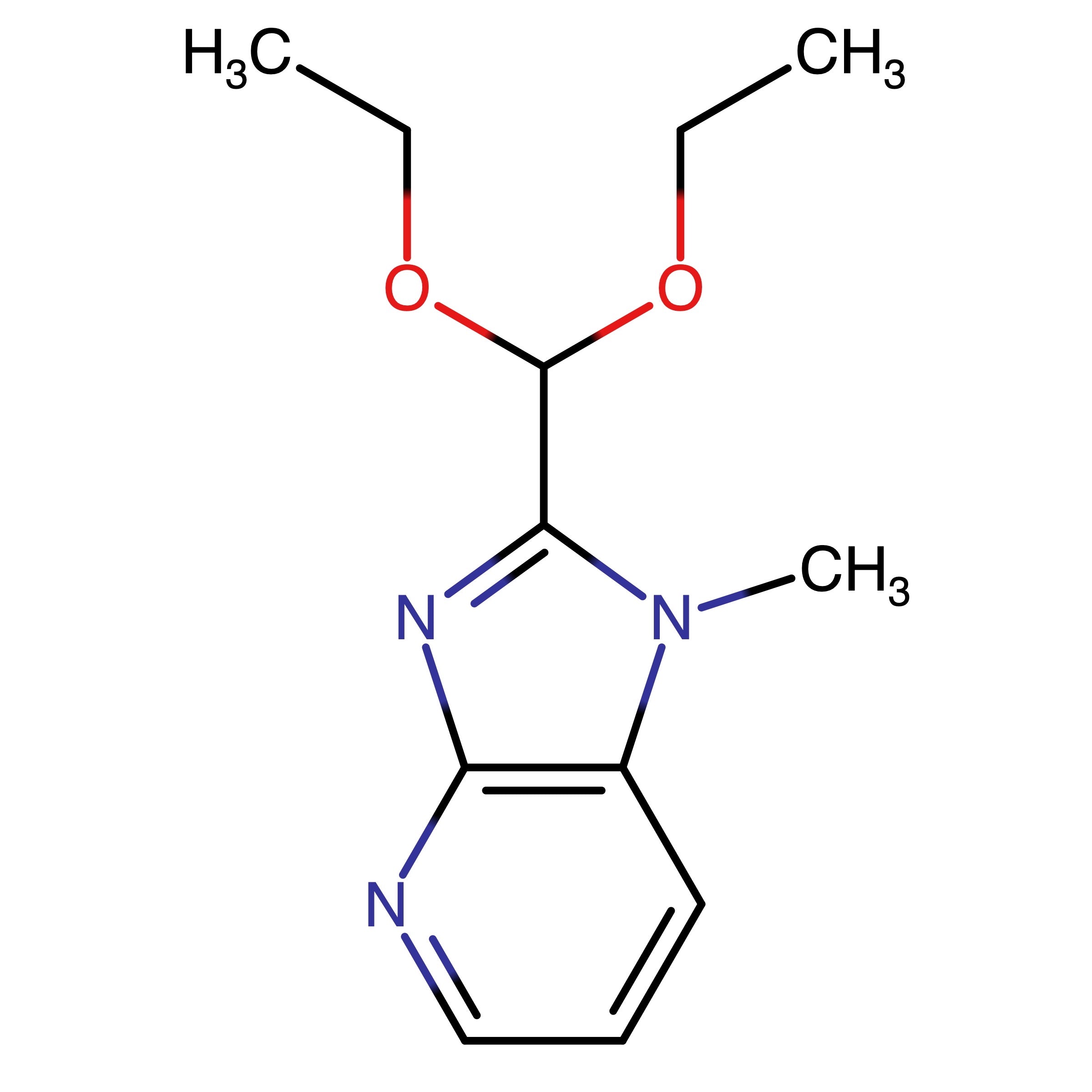 CAS RN 958254-65-4 | 2-(Diethoxymethyl)-1-methyl-1H-imidazo[4,5-b]pyridine