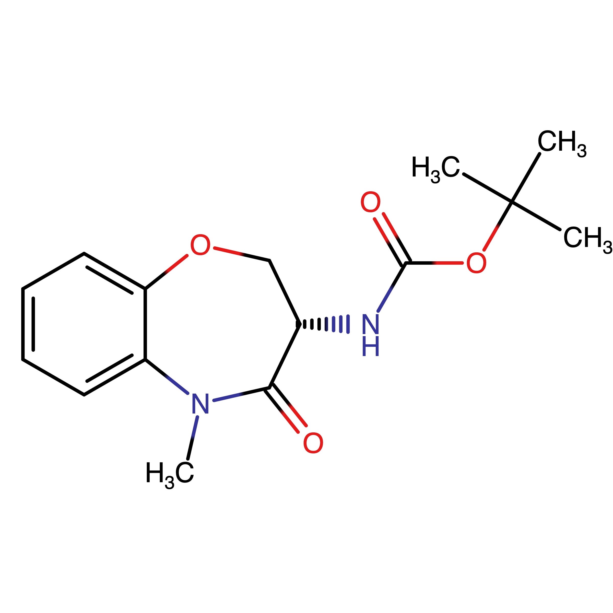 CAS RN 958488-71-6 | (S)-tert-Butyl (5-methyl-4-oxo-2,3,4,5-tetrahydrobenzo[b][1,4]oxazepin-3-yl)carbamate | MFCD30489548
