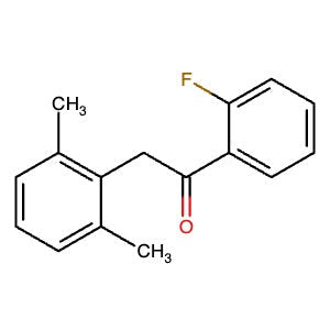 CAS 960591-79-1 | 2-(2,6-Dimethylphenyl)-1-(2-fluorophenyl)ethan-1-one