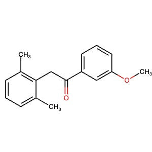 CAS 960591-80-4 | 2-(2,6-Dimethylphenyl)-1-(3-methoxyphenyl)ethan-1-one