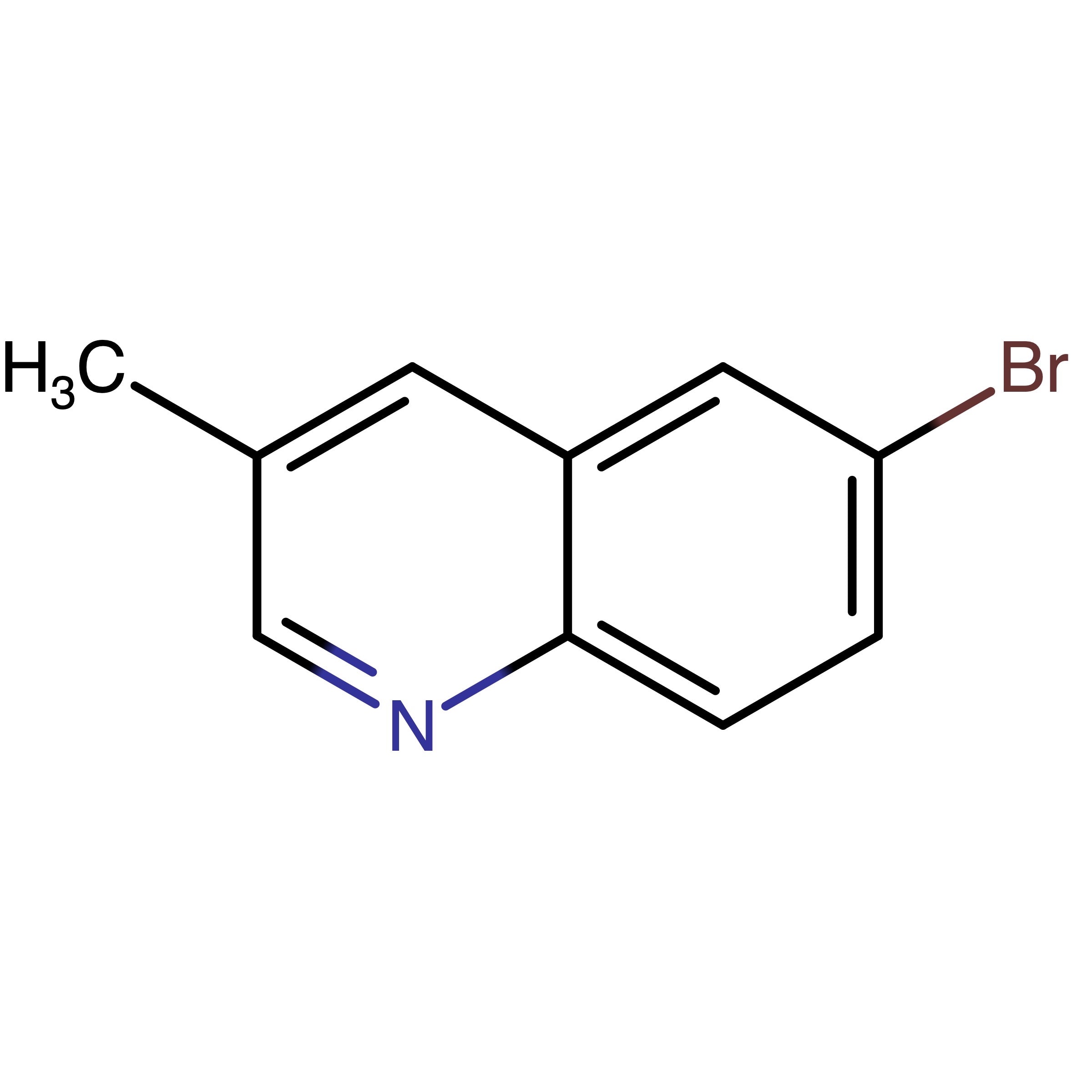 CAS RN 97041-63-9 | 6-Bromo-3-methylquinoline | MFCD09260426